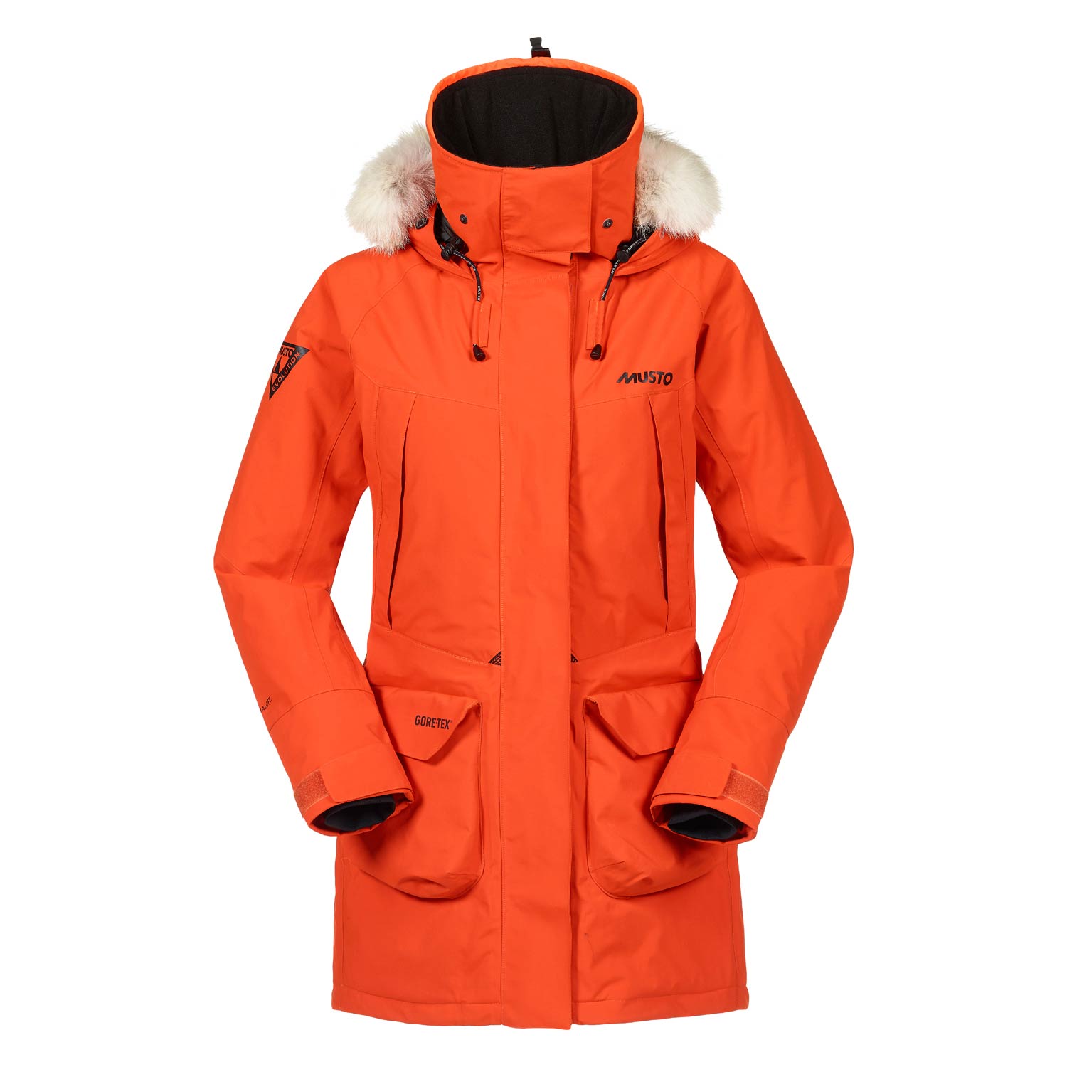Musto Femmes Arctique Gore-Tex Primaloft Parka - Orange Brûlée