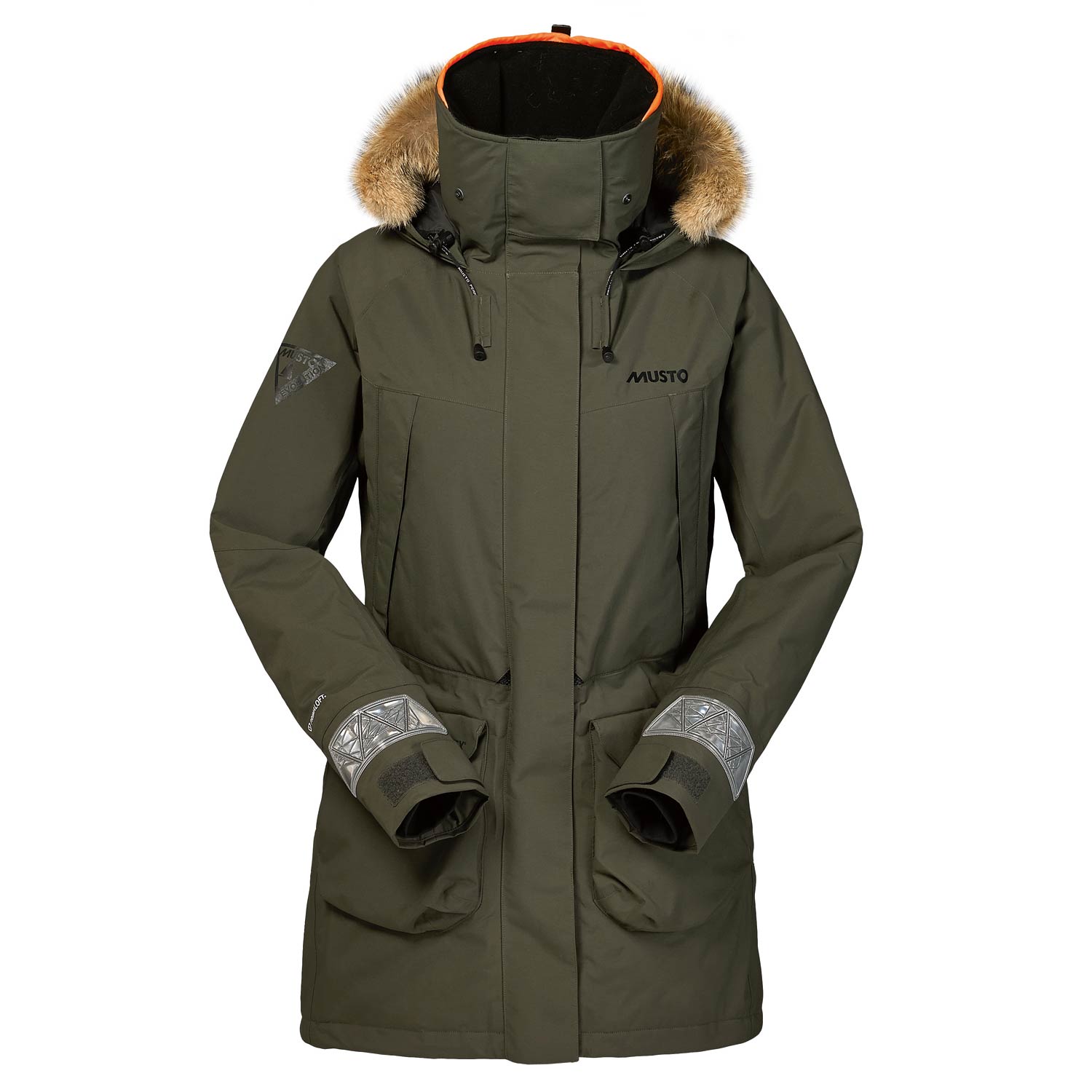 Musto Femmes Arctique Gore-Tex Primaloft Parka - Forest Green