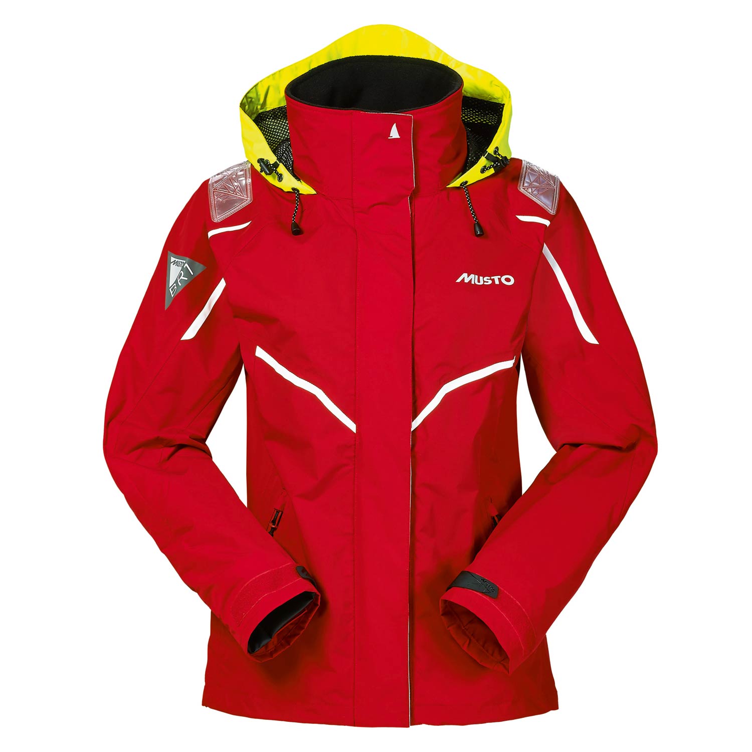 Musto Br1 Femmes Inshore Jacket - Rouge / Blanc