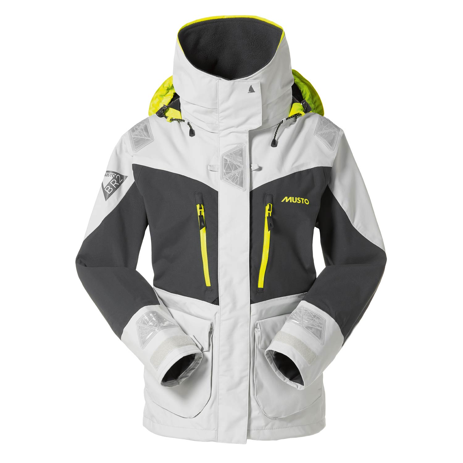 Veste Femmes Musto Br2 Offshore - Platinum / Gris Foncé