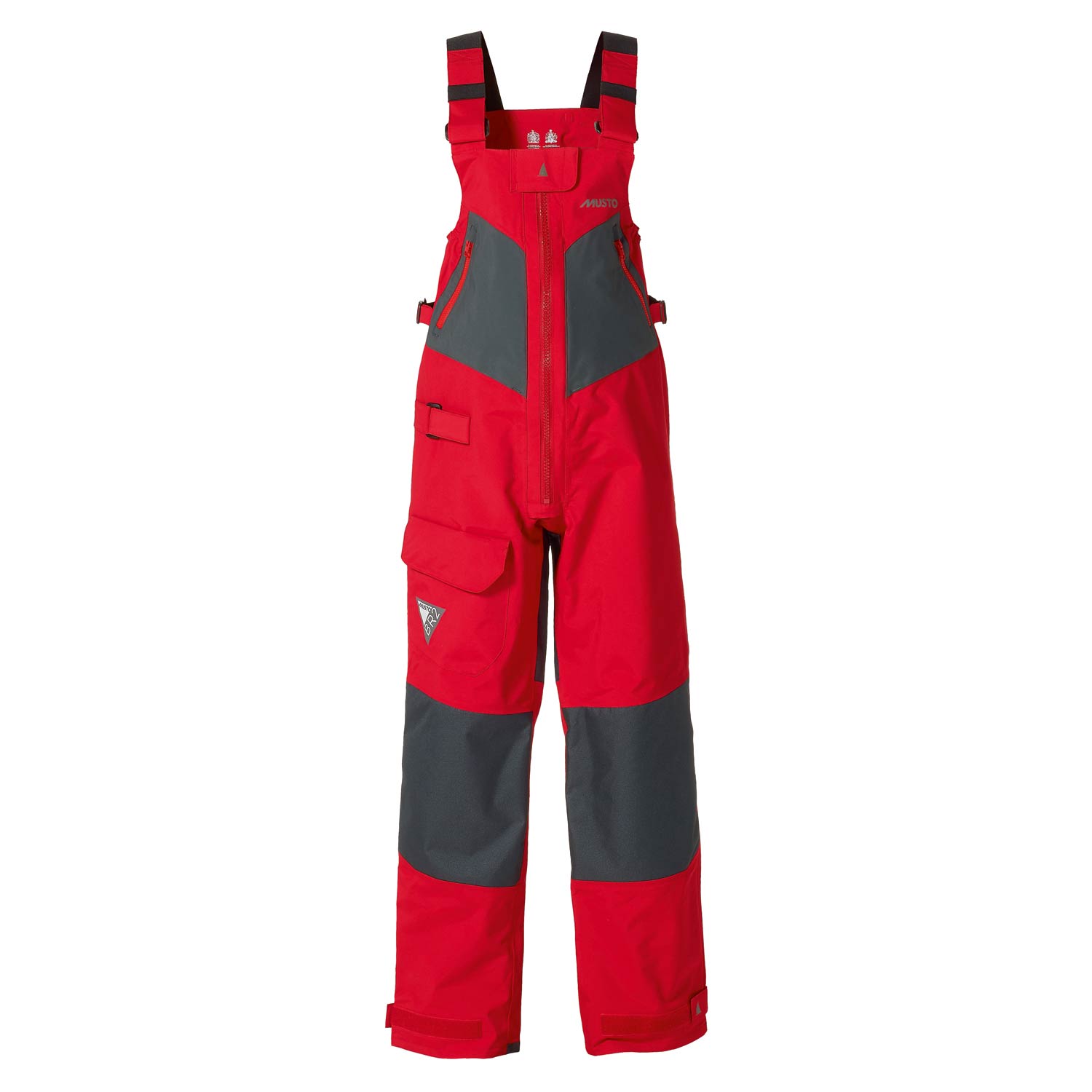 Musto Br2 Femmes Pantalon Offshore - Rouge / Gris Foncé