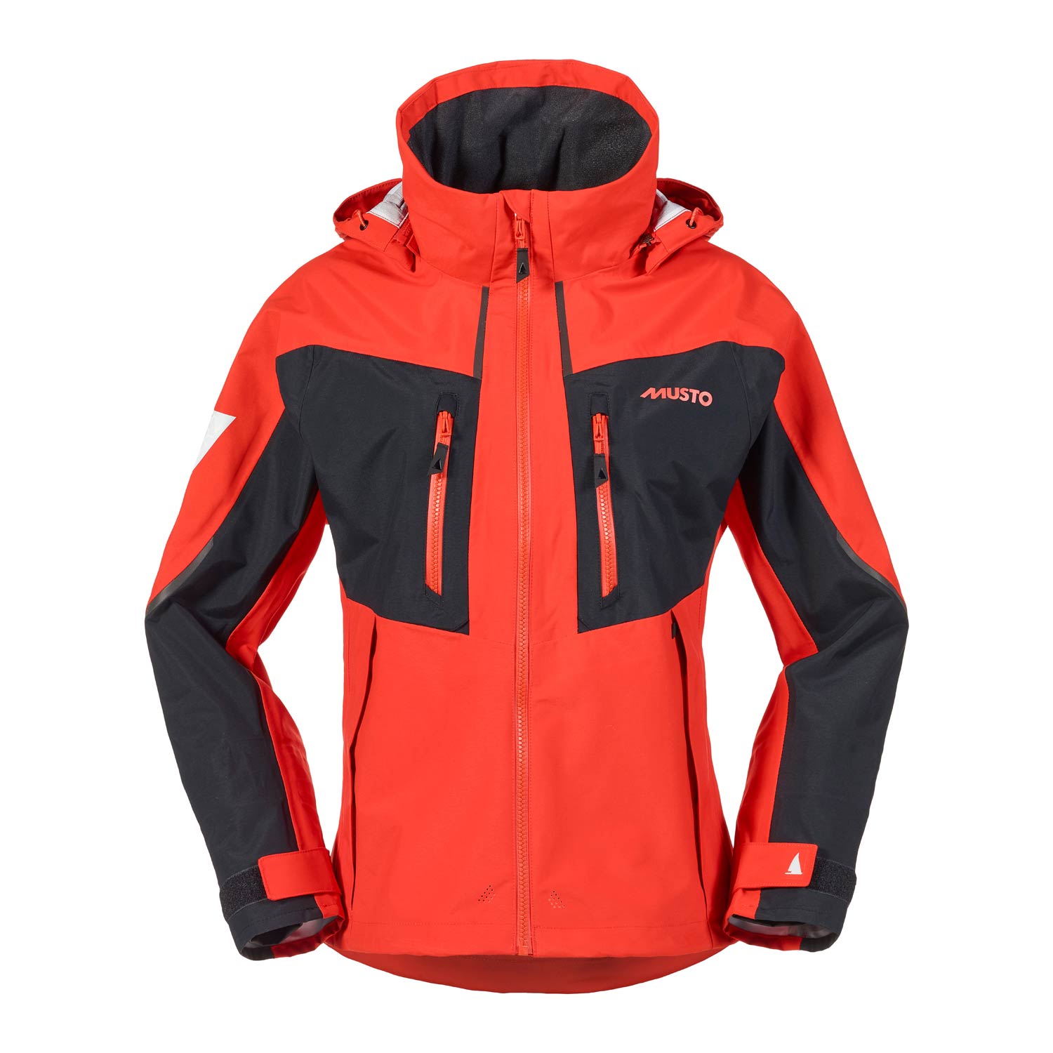 Musto Br2 Womens Race Lite Jacket - Feu Orange / Noir