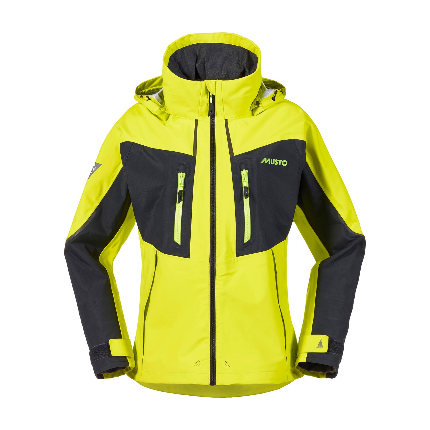 Musto Br2 Womens Race Lite Jacket - Sulphur Spring / Noir