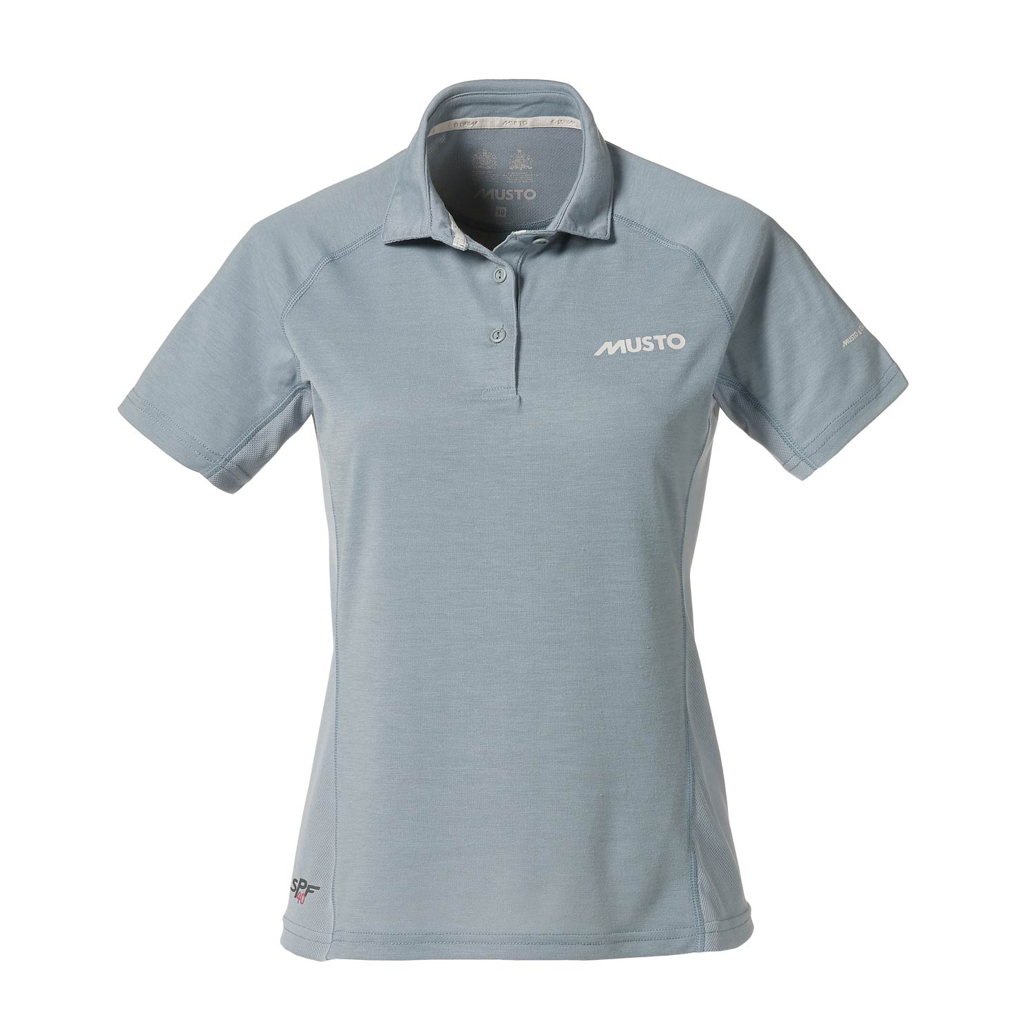 Musto Femmes Uv Essential Fast Dry Polo - Bleu Gris