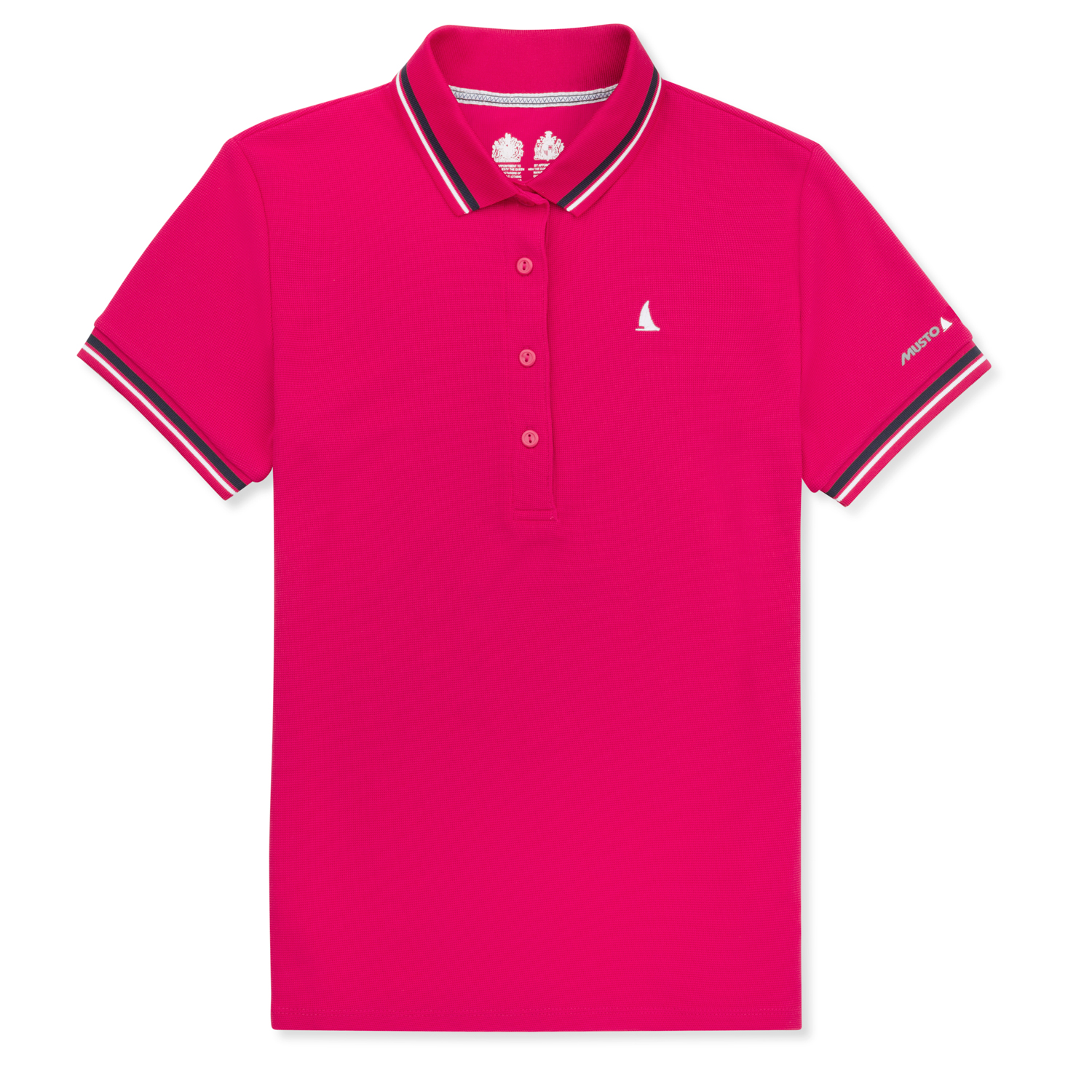 Musto Womens Evolution Pro Lite Polo À Manches Courtes - Cerise