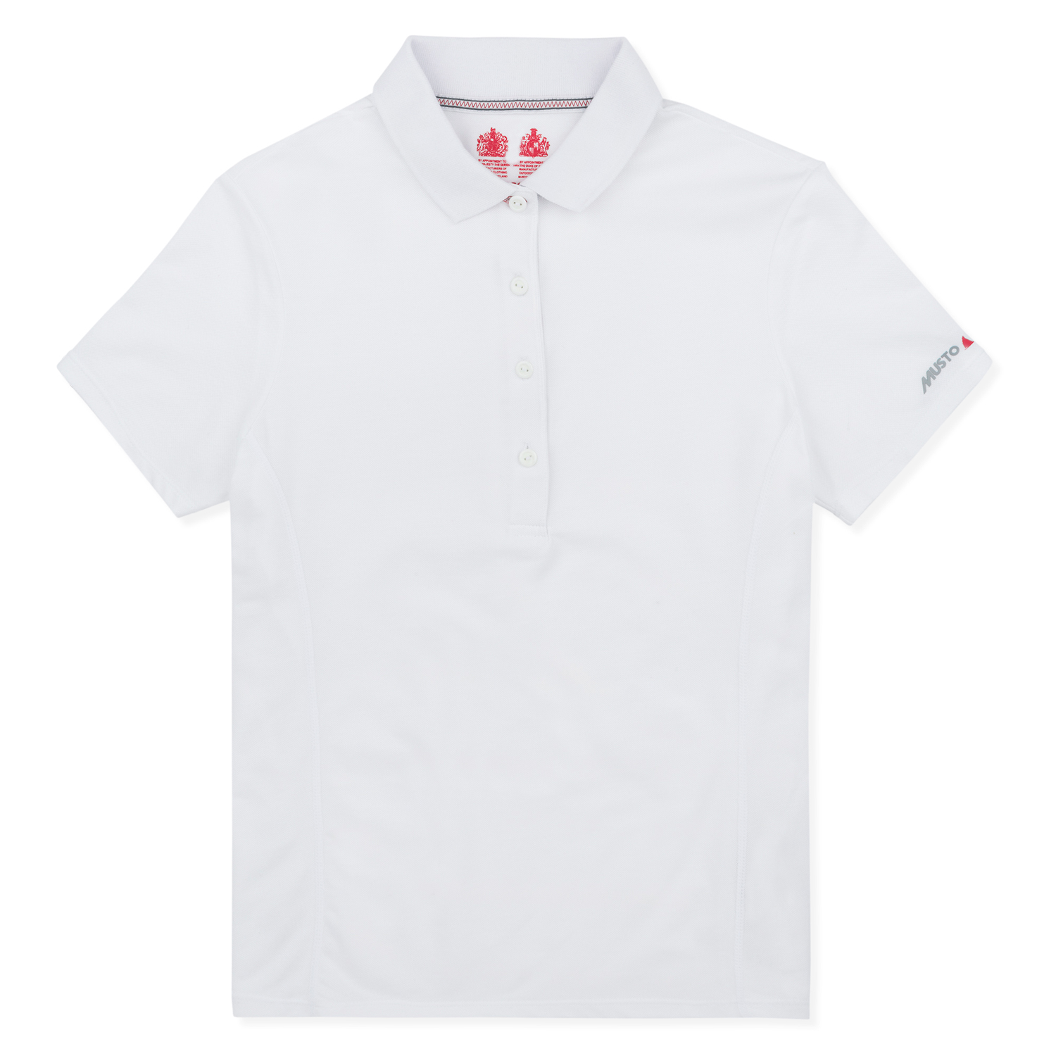 Musto Womens Evolution Sunblock À Manches Courtes Polo - Blanc