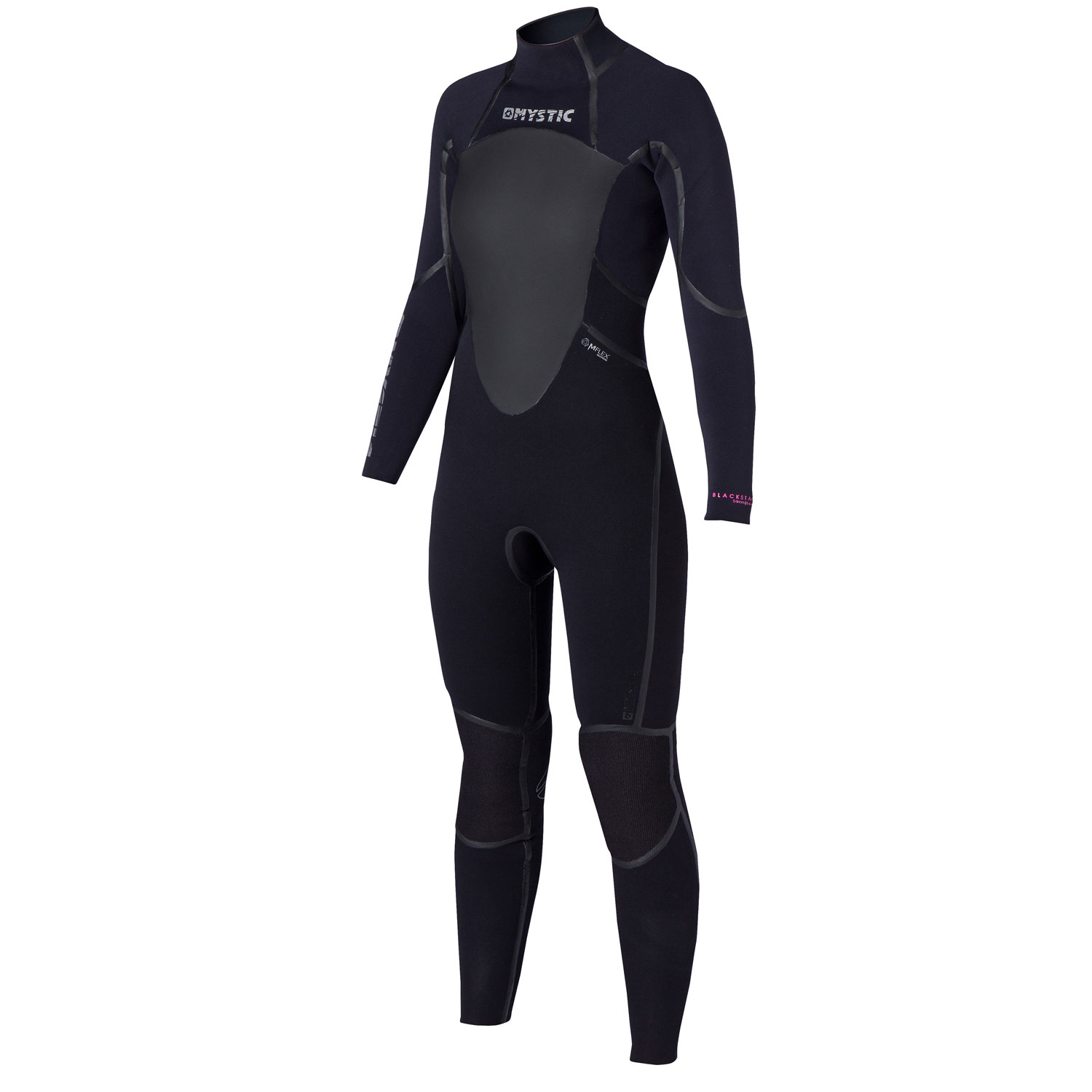 Mystic Womens Black Star 5 / 4Mm Combinaison Backzip Gbs 2023