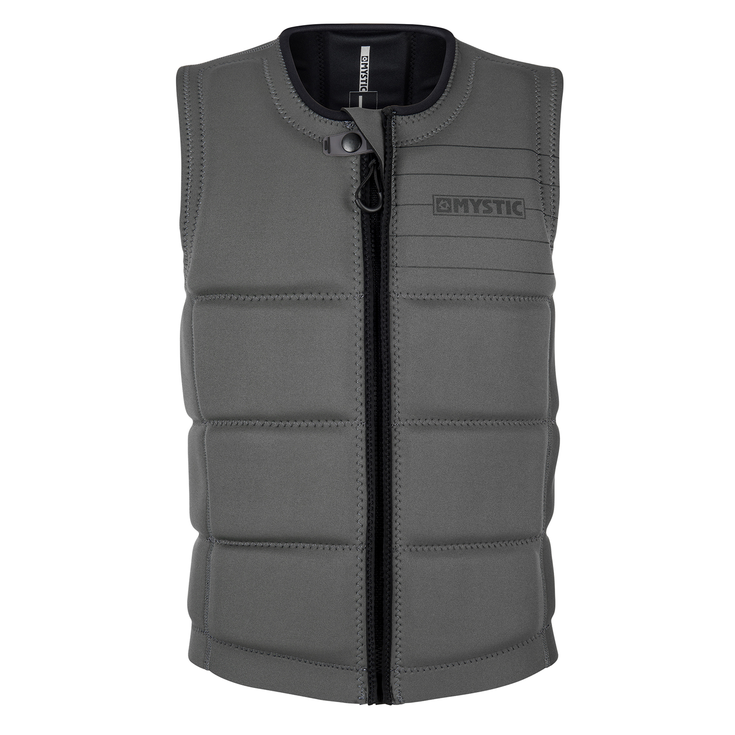 Mystic Brand - Gilet Impact Avant À Glissière - Gris