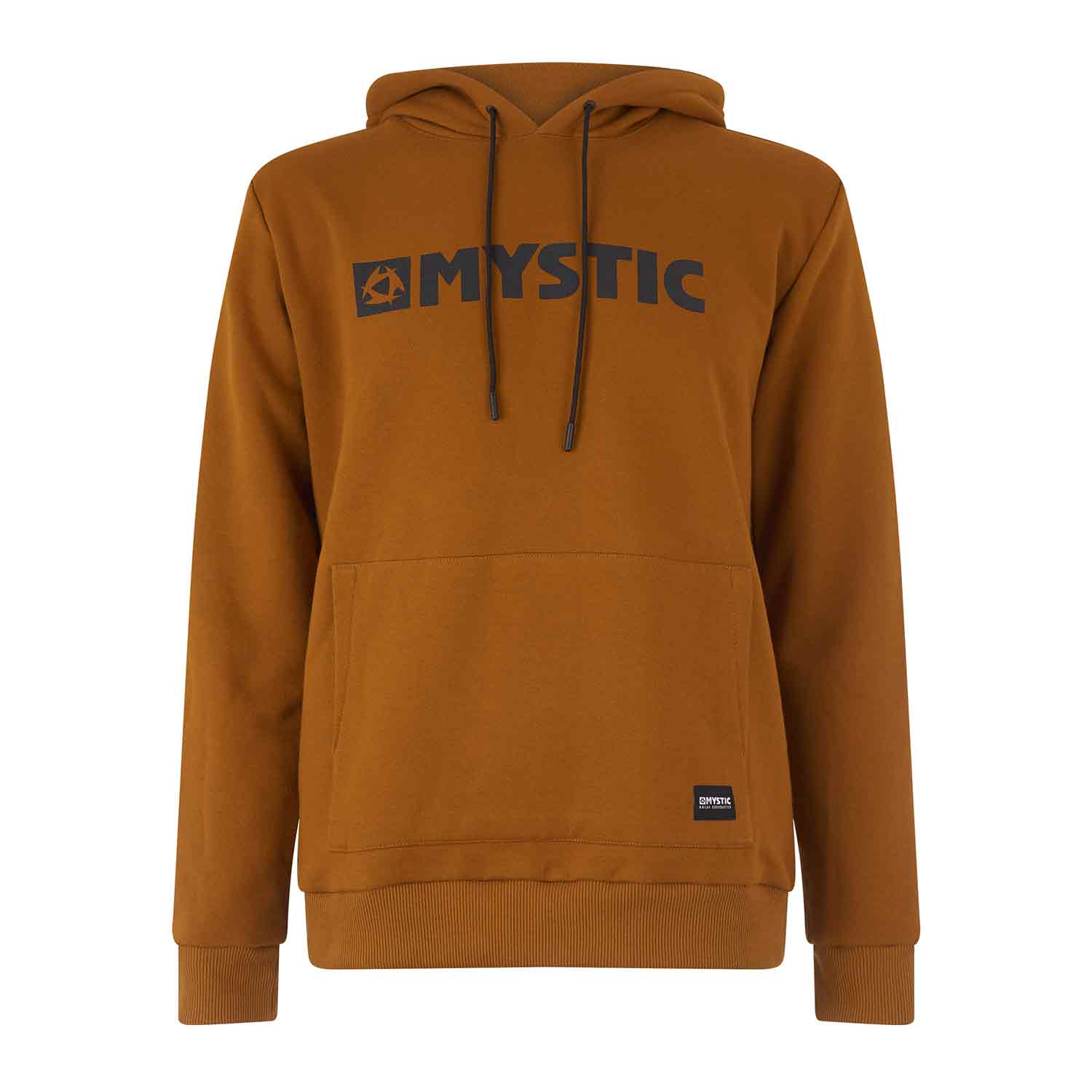 Sweat À Capuche De Marque Mystic - Marron Doré