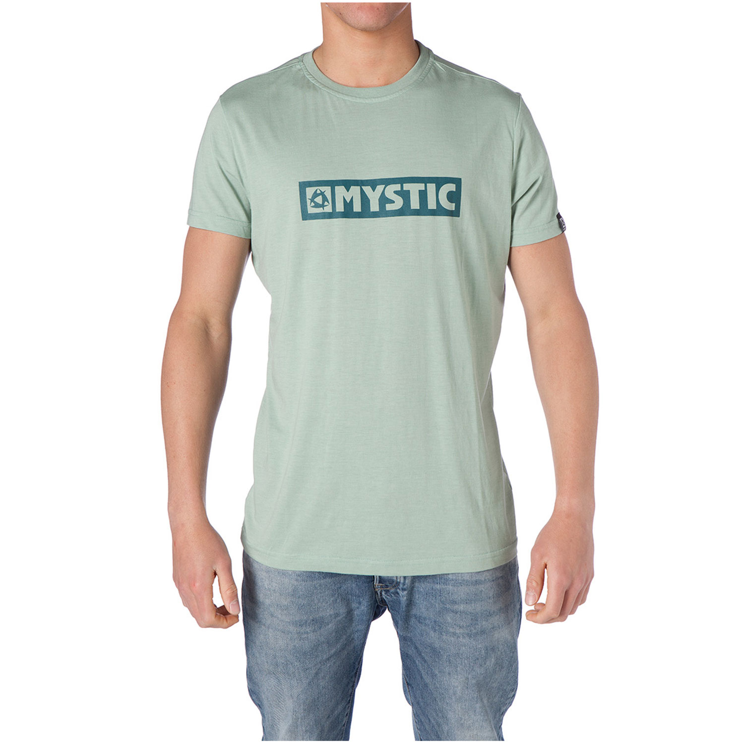 Kitesurf Mystic T-Shirt - Marque - Soft Melee Vert