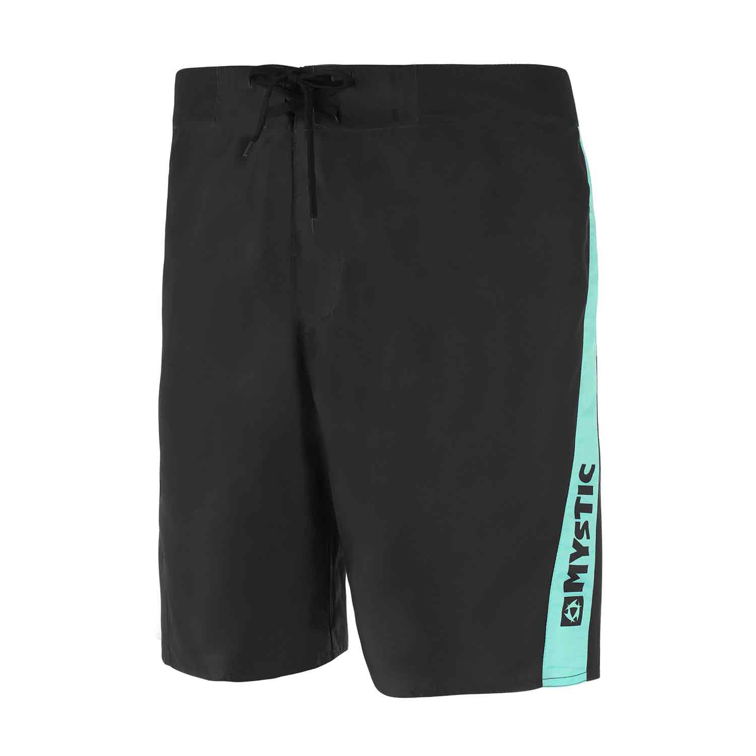Short De Bain Solide De Marque Mystic - Caviar
