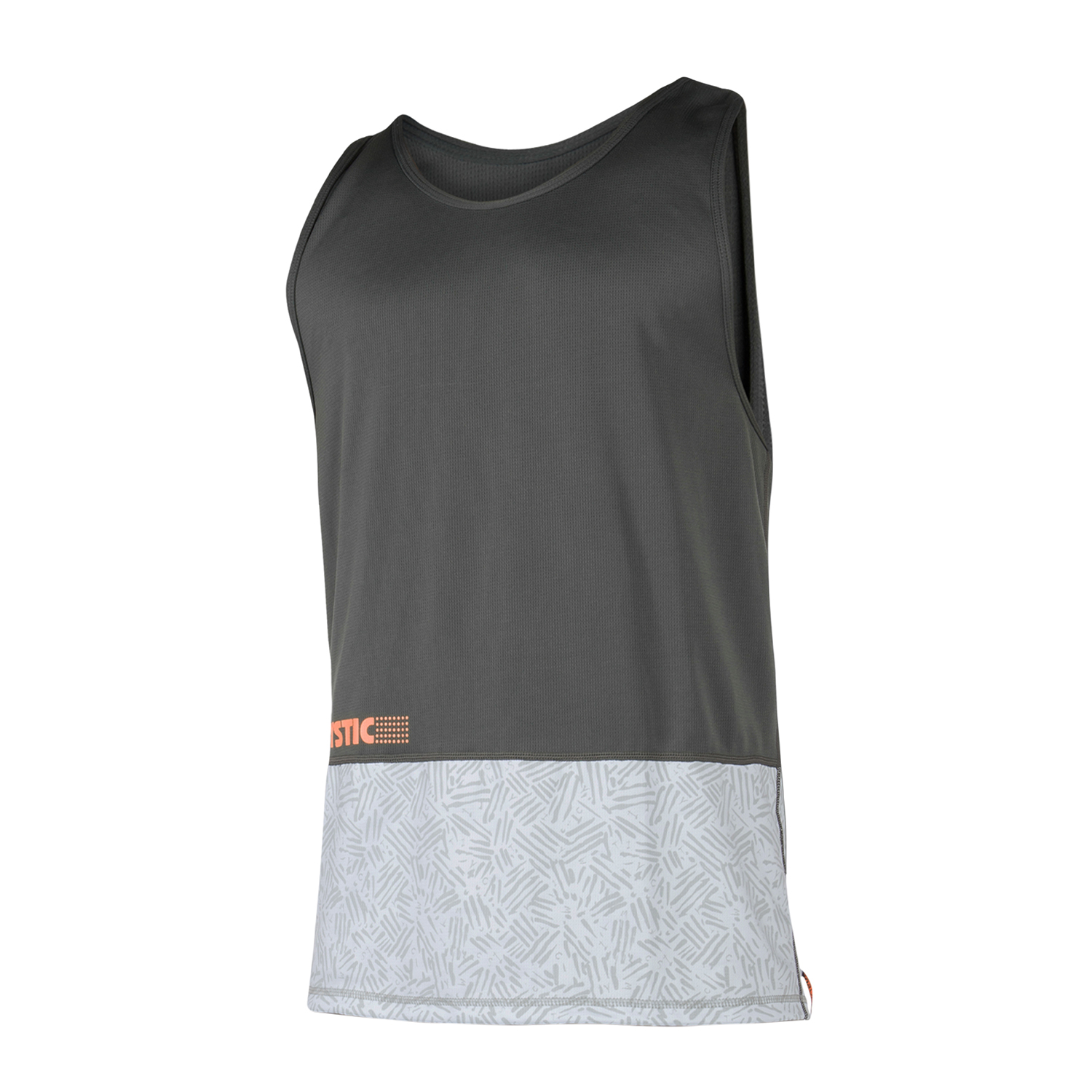 Débardeur Mystic Drip Quickdry - Orange / Gris