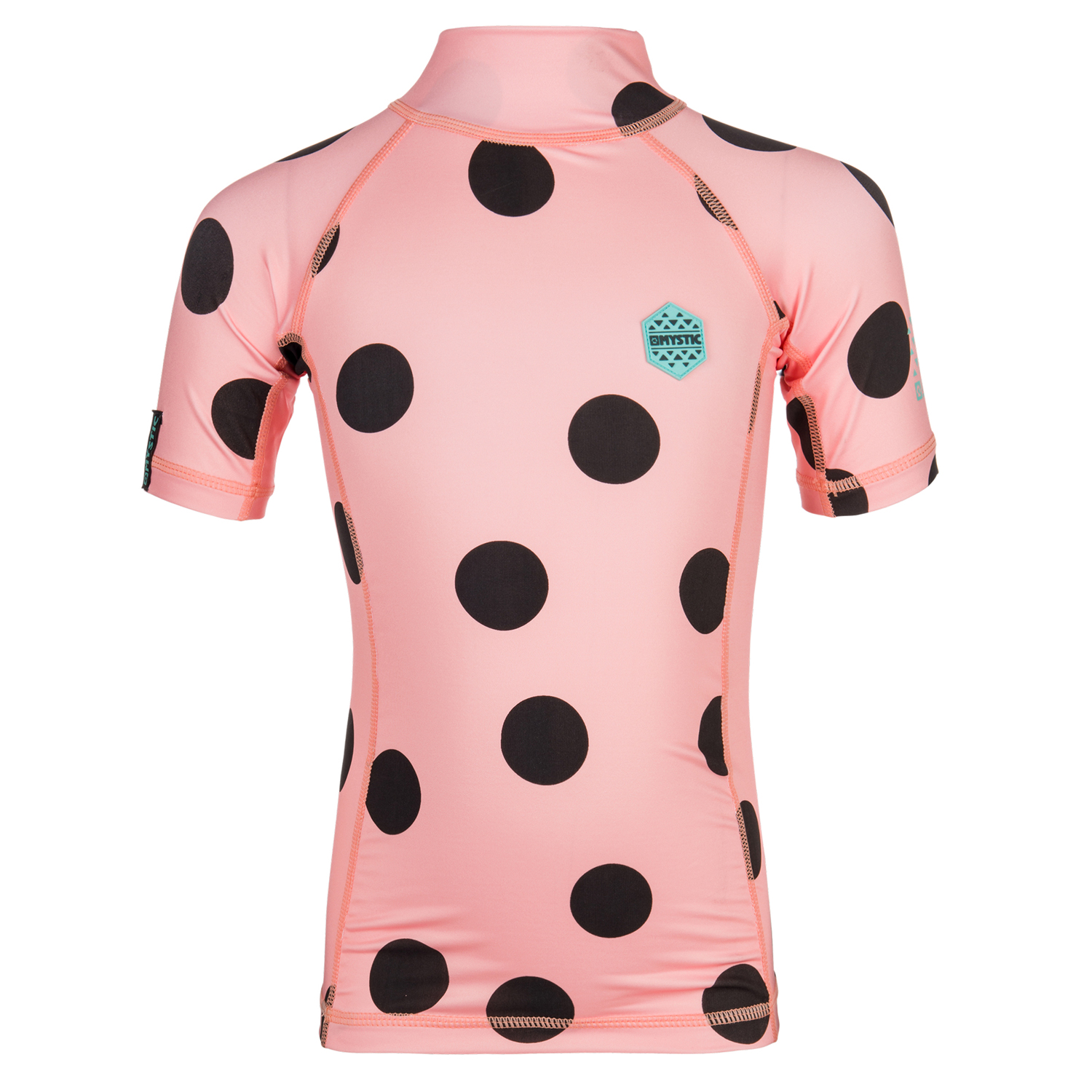 Mystic Kids Star Manches Courtes Rashvest - Rose