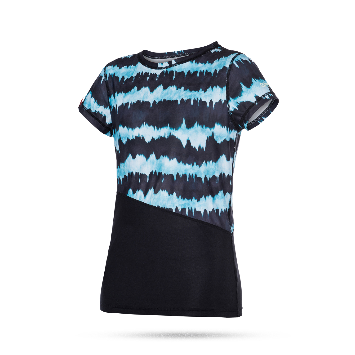 Mystic Womens Dazzled Manches Courtes Quickdry Top - Monnaie