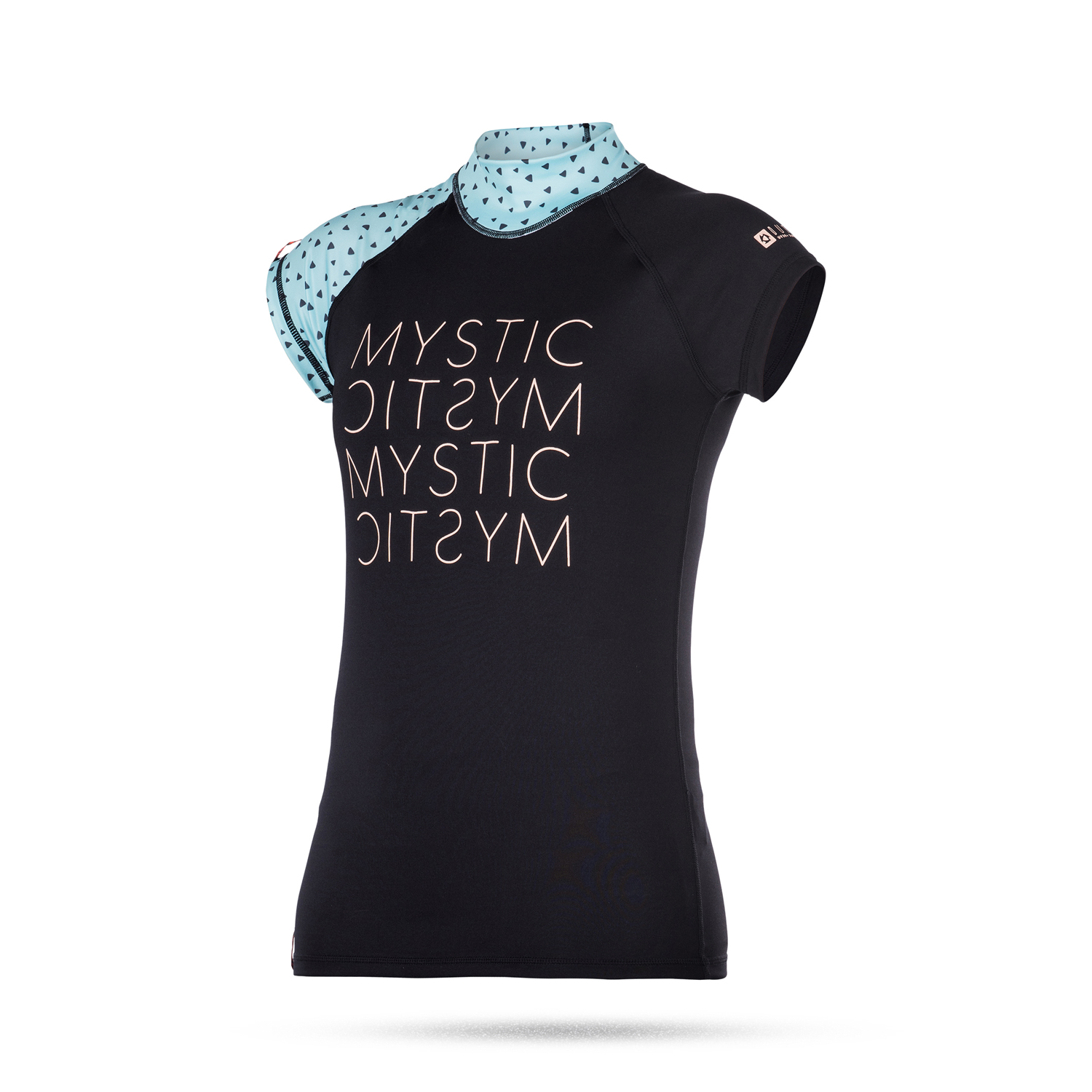 Mystic Womens Dutchess Manches Courtes Rash Vest - Monnaie