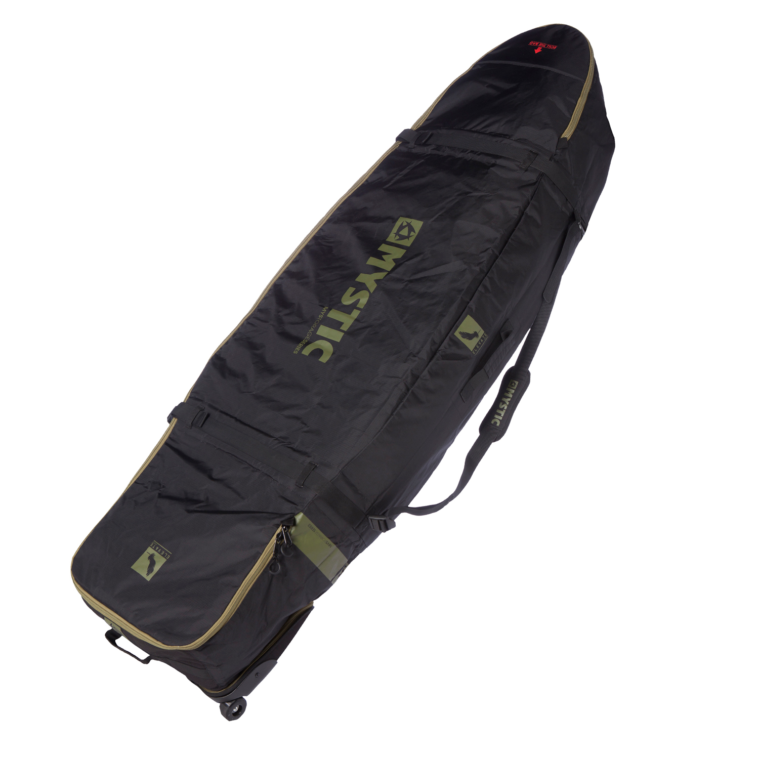 Mystic Kitesurf Elevate Vague Légère Boardbag - Noir