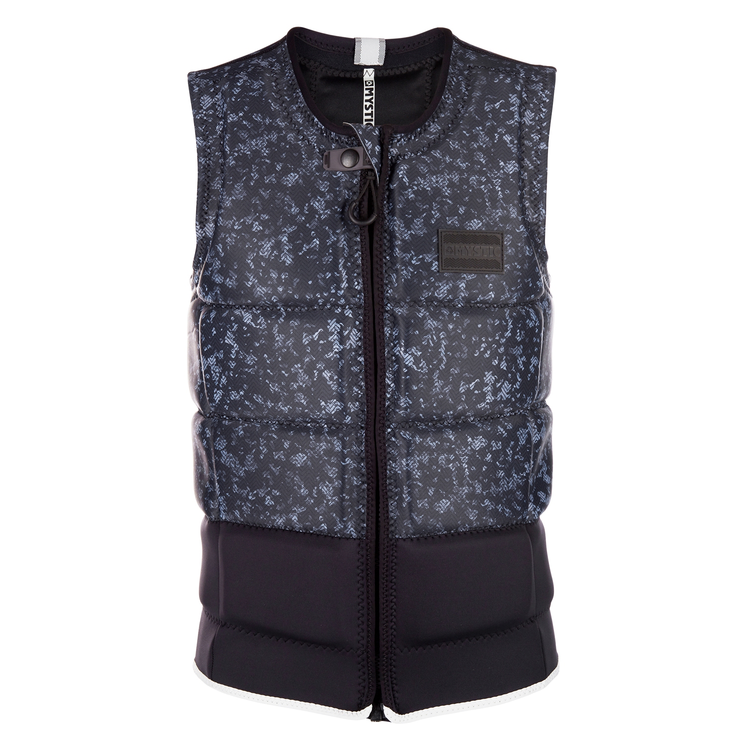 Mystic Magician - Veste À Impact Zippé Sur Le Devant Avant - Noir