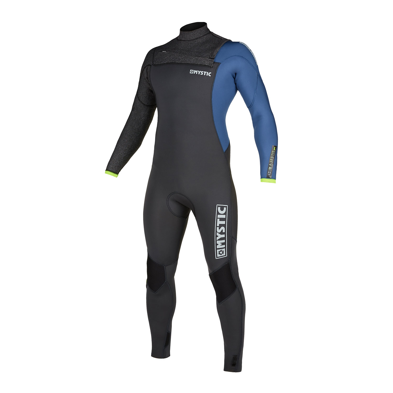 Combinaison Combinaison Mystic Majestic 5 / 3Mm Front-Zip - Gris Bleu