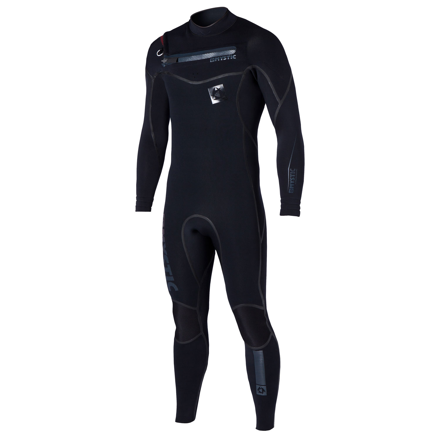 Mystic Majestic 5/4 Frontzip Kitesurf Wetsuit - Noir