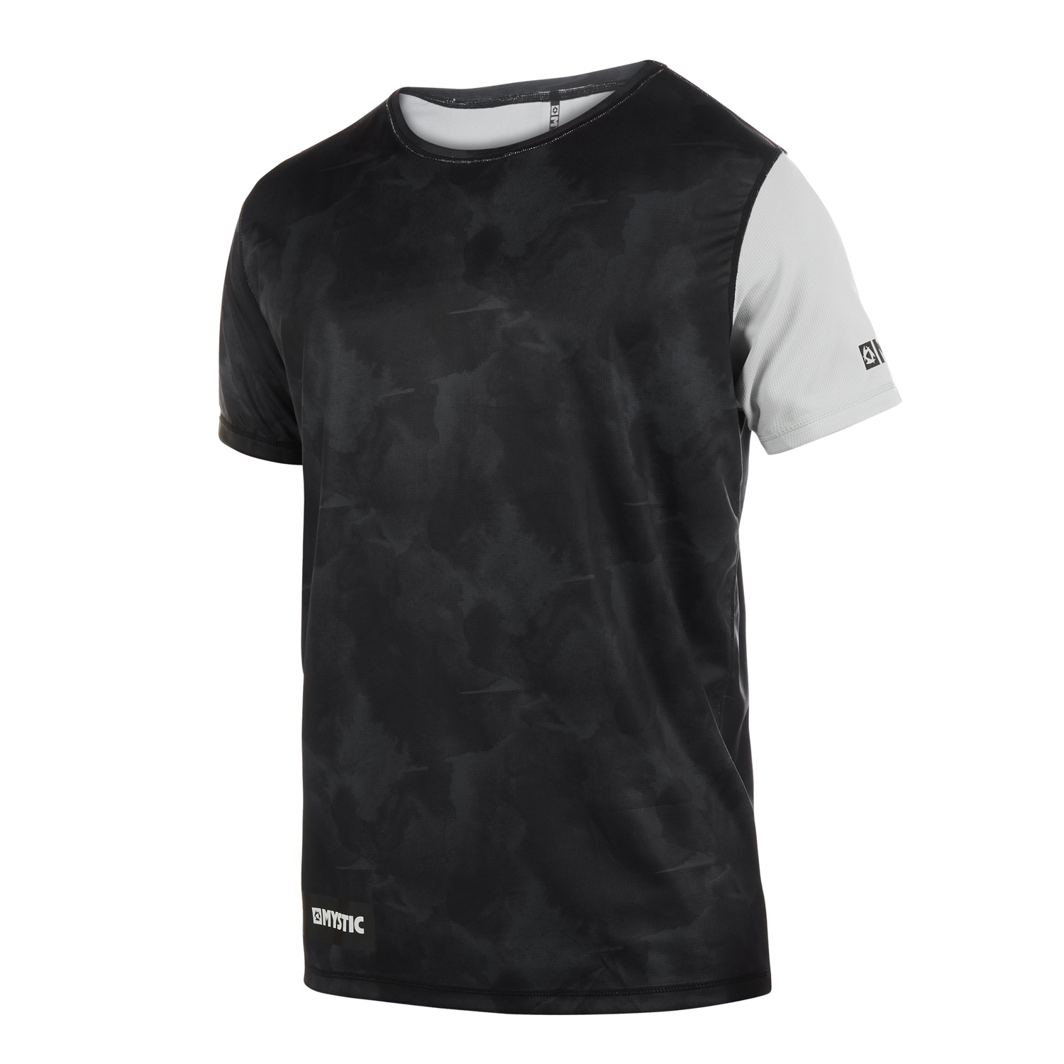 Haut À Manches Courtes Mystic Majestic Quickdry - Noir