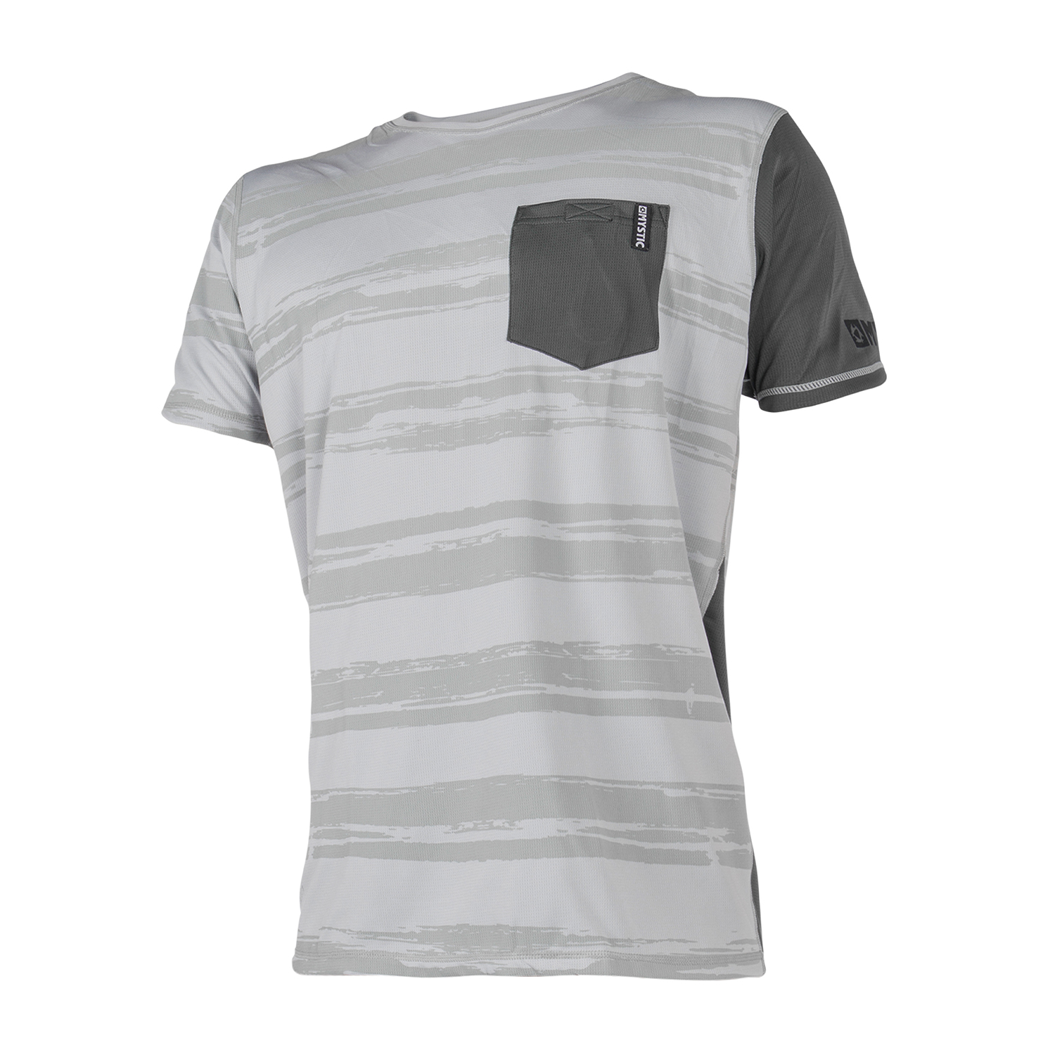 Mystic Majestic Shortsleeve Quickdry - Gris / Blanc