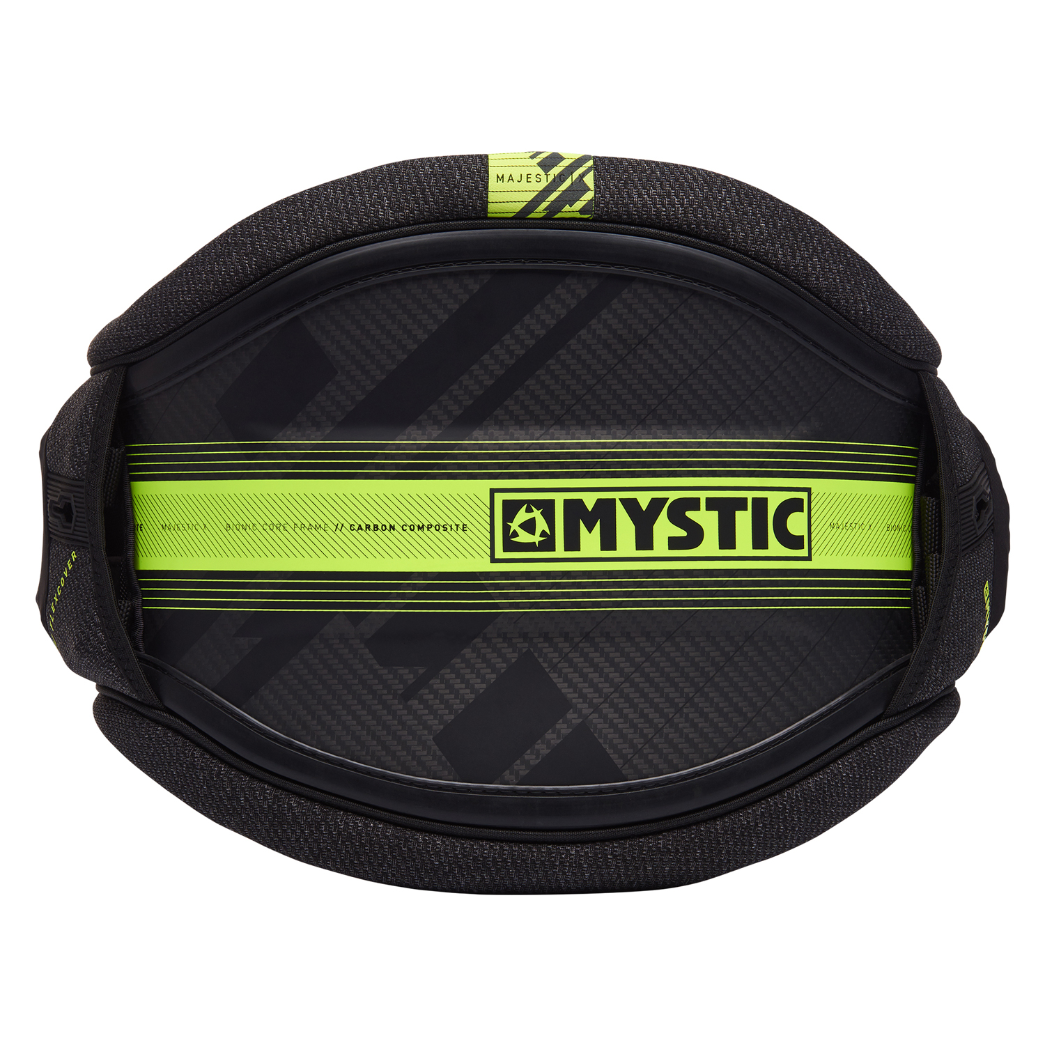 Harnais Mystic Majestic X - Noir / Citron Vert - Pas De Barre D'écartement