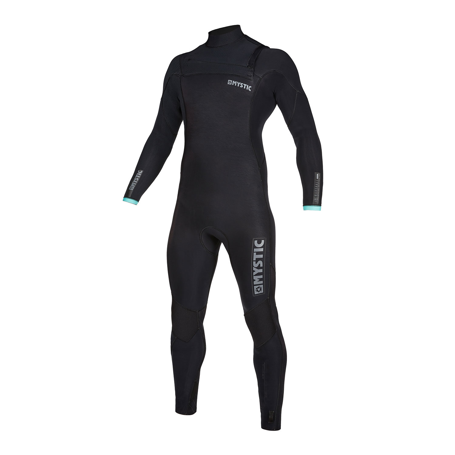 Combinaison Mystic Marshall 5 / 3Mm Front-Zip Frontset - Noir / Menthe