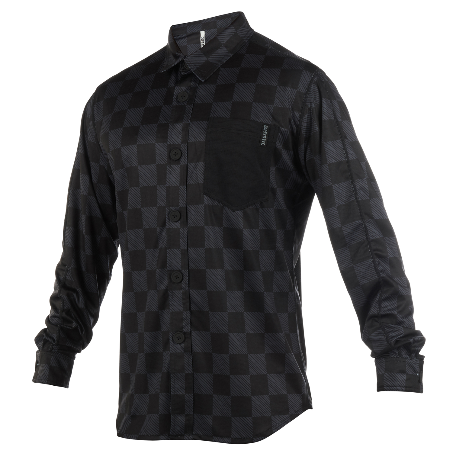 Haut À Manches Longues Quickdry À Manches Longues Mystic Shred Blouse - Noir