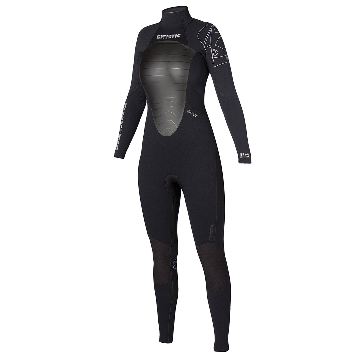Mystic Womens Star 3 / 2Mm Gbs Backzip Wetsuit 2015 - Noir