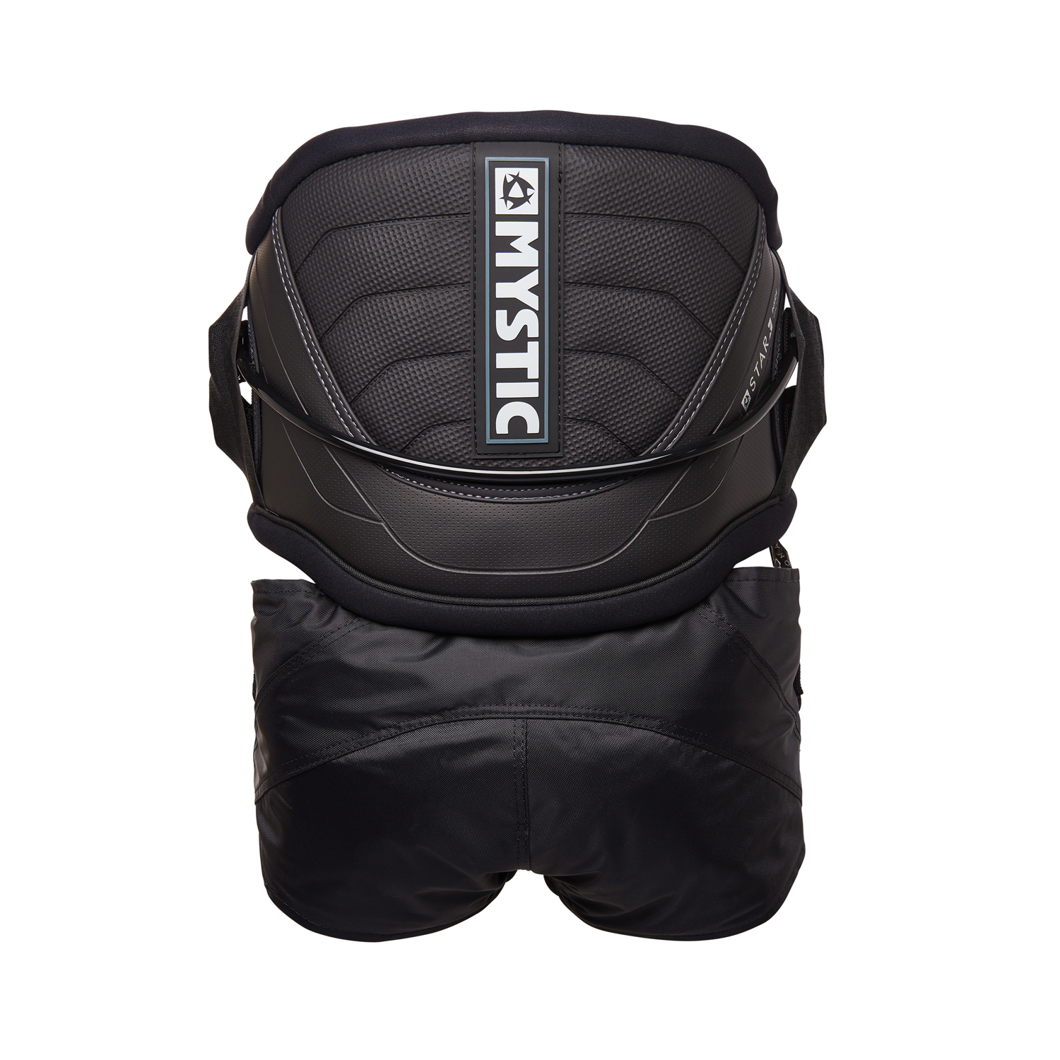 Harnais De Kitesurf À Siège Hybride Mystic Star À La Taille, - Noir