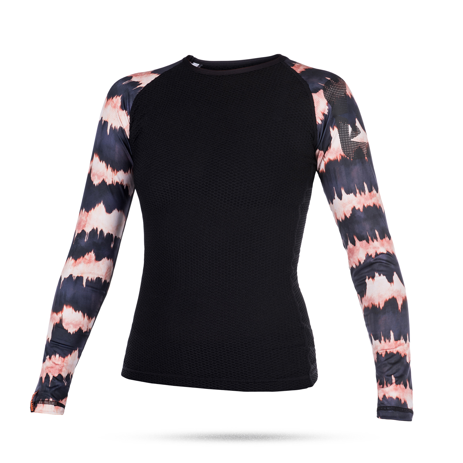 Mystic Sup Dazzled Femmes Manches Longues Rash Vest - Rose