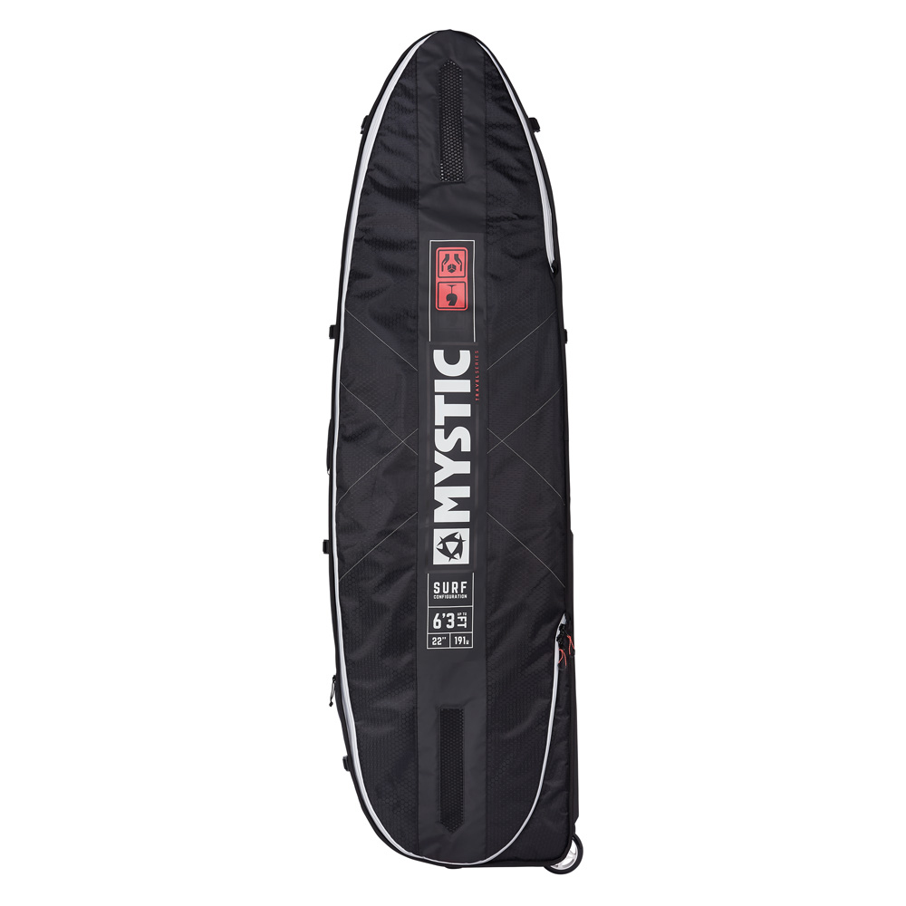 Mystic Surf Pro Boardbag Avec Roues Xl - Noir