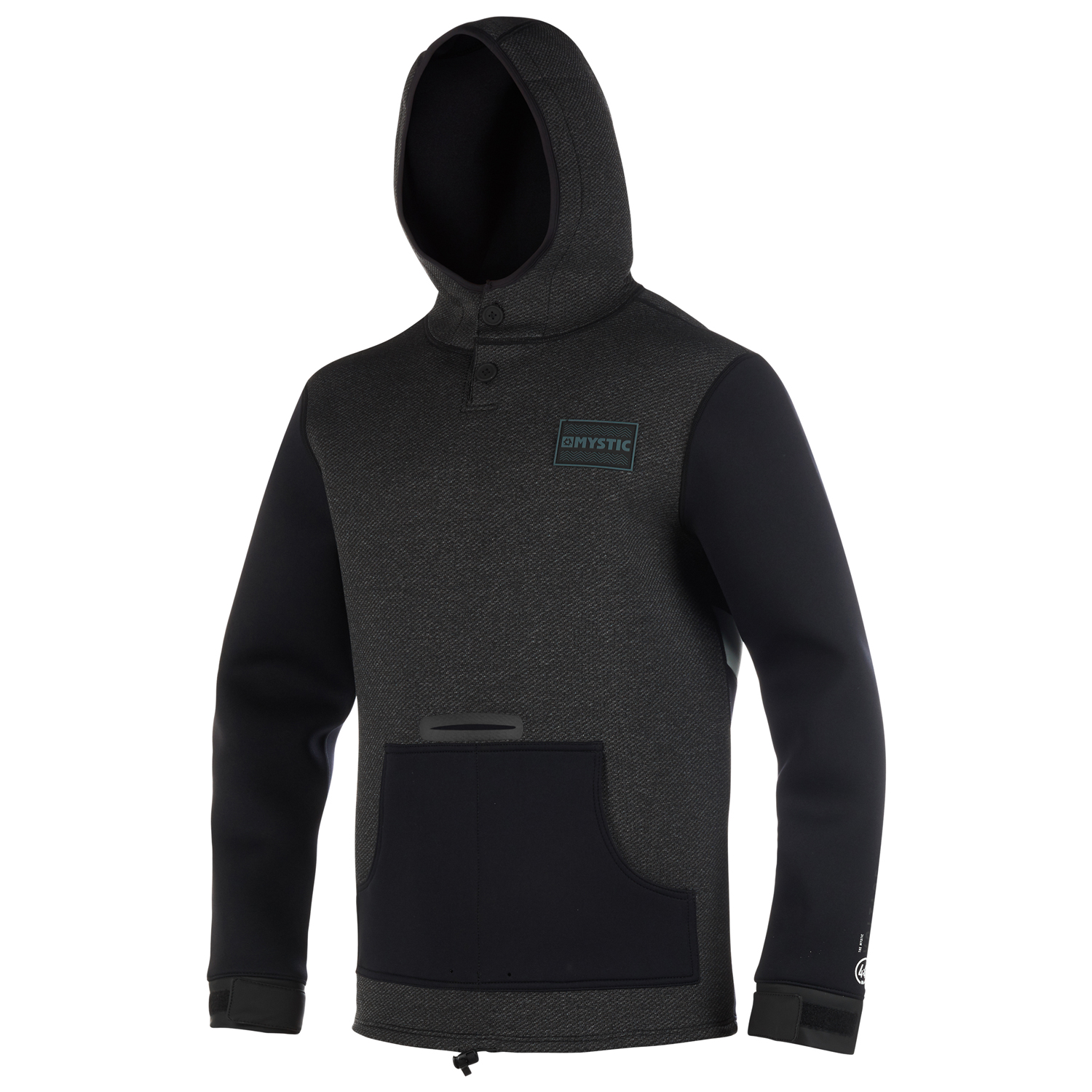 Sweat À Capuche En Néoprène Sweat Mystic Voltage - Noir / Blanc