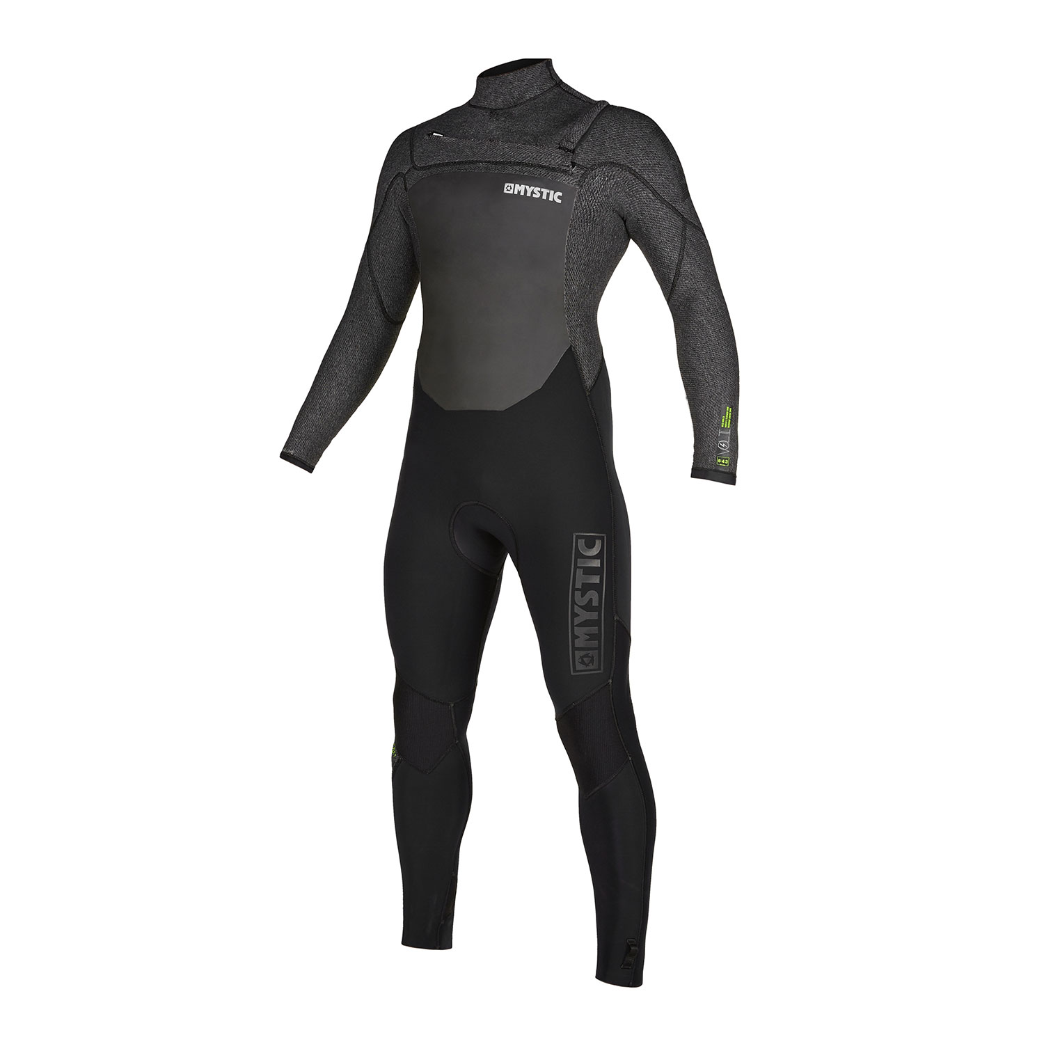 Combinaison Combinaison Mystic Voltt 5/4 / 3Mm Front-Zip - Noir