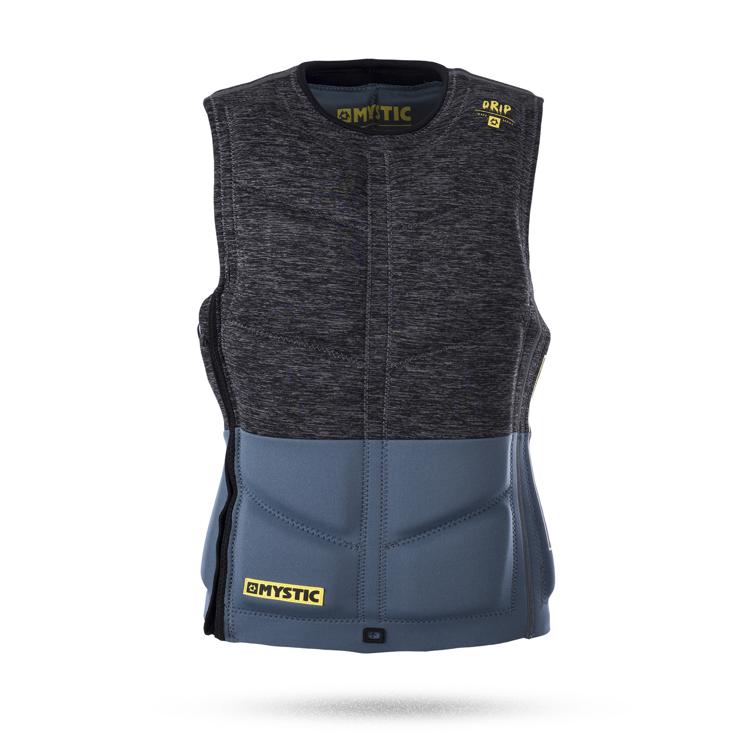 Mystic Drip Side-Zip Impact Vest - Étain