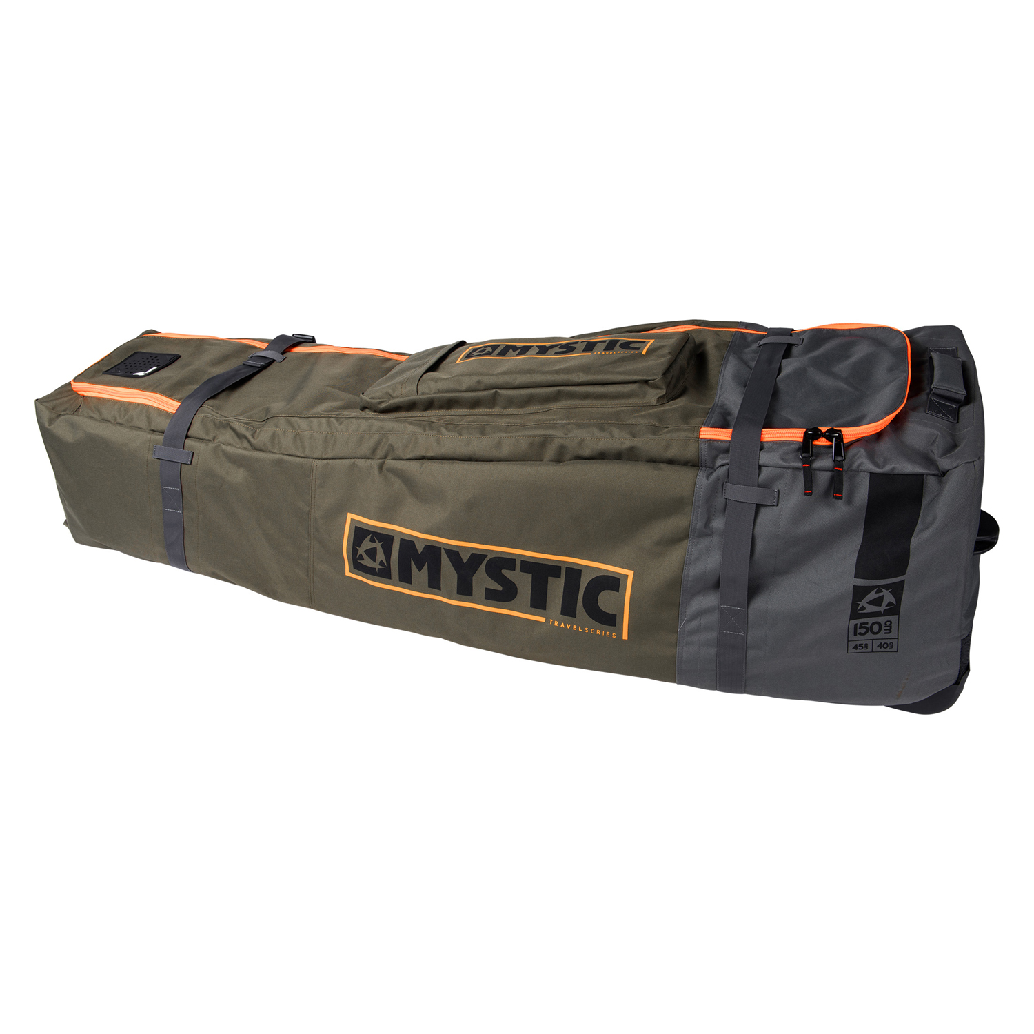 Mystic Golfbag Pro Boardbag Avec Roues - Armée