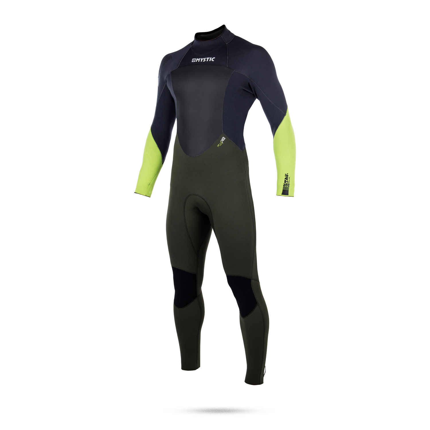 Mystic Étoiles 5/4 Back-Zip Fullsuit Wetsuit - Armée
