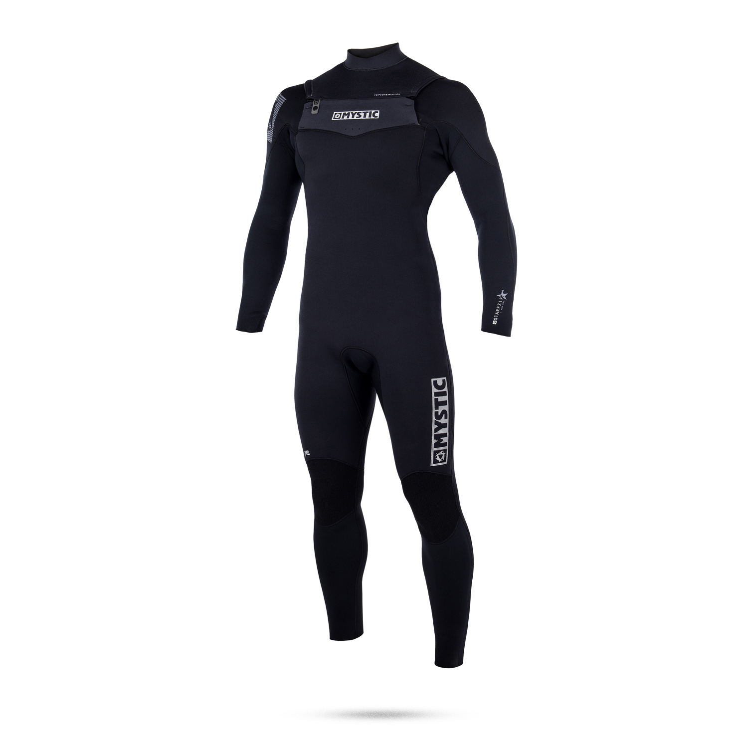 Mystic Étoiles 5/4 Double Fz Fullsuit Wetsuit - Noir / Blanc