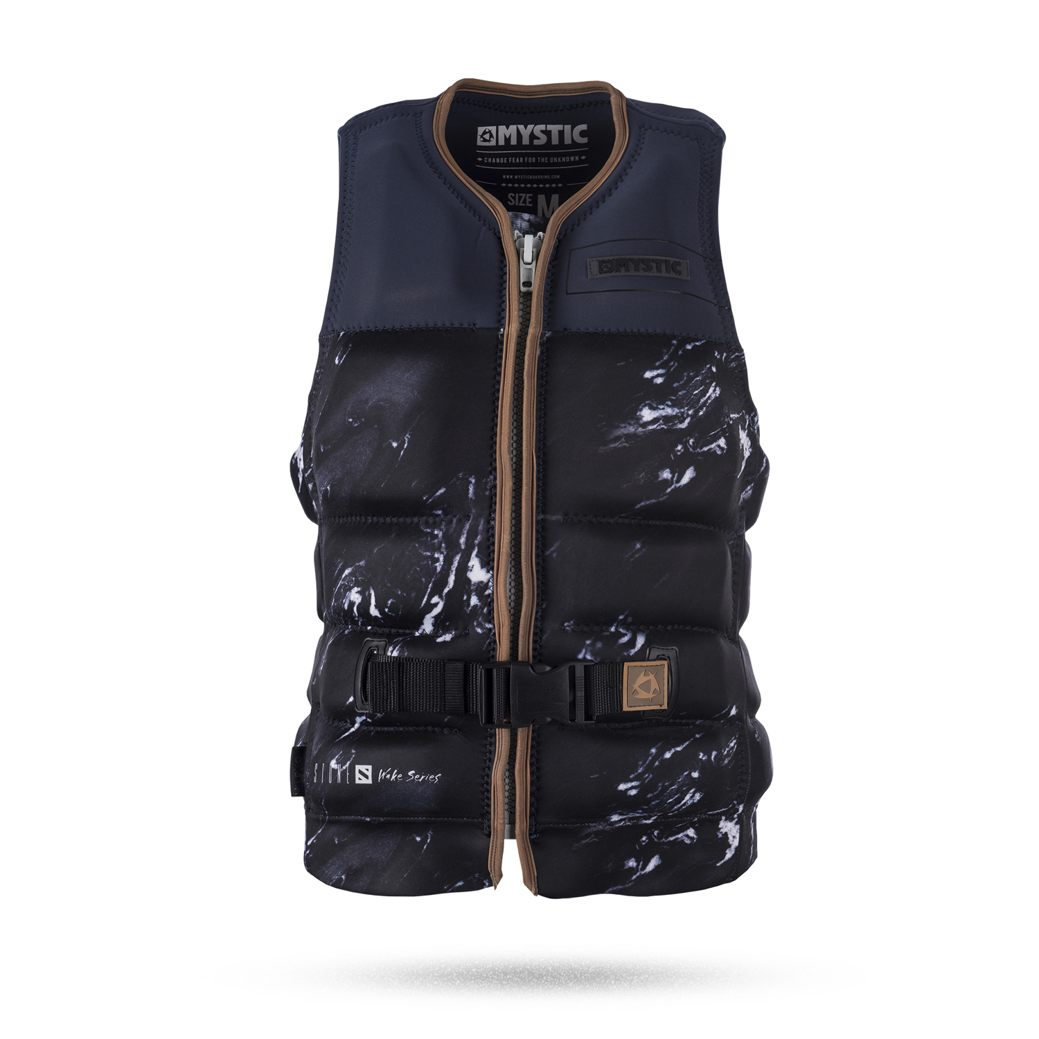 Mystic Pierre Front-Zip Impact Vest - Marine
