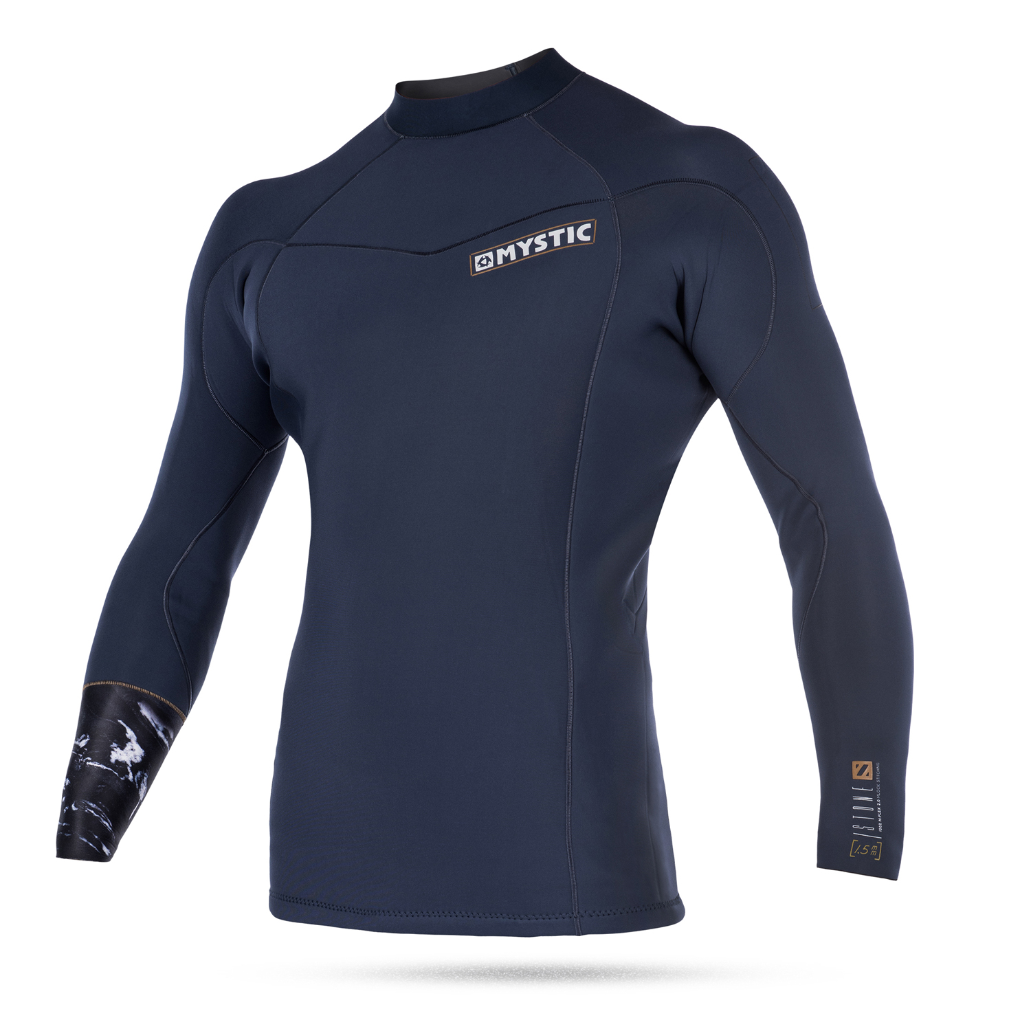 Mystic Pierre Néoprène 1.5Mm Manches Longues Vest - Marine