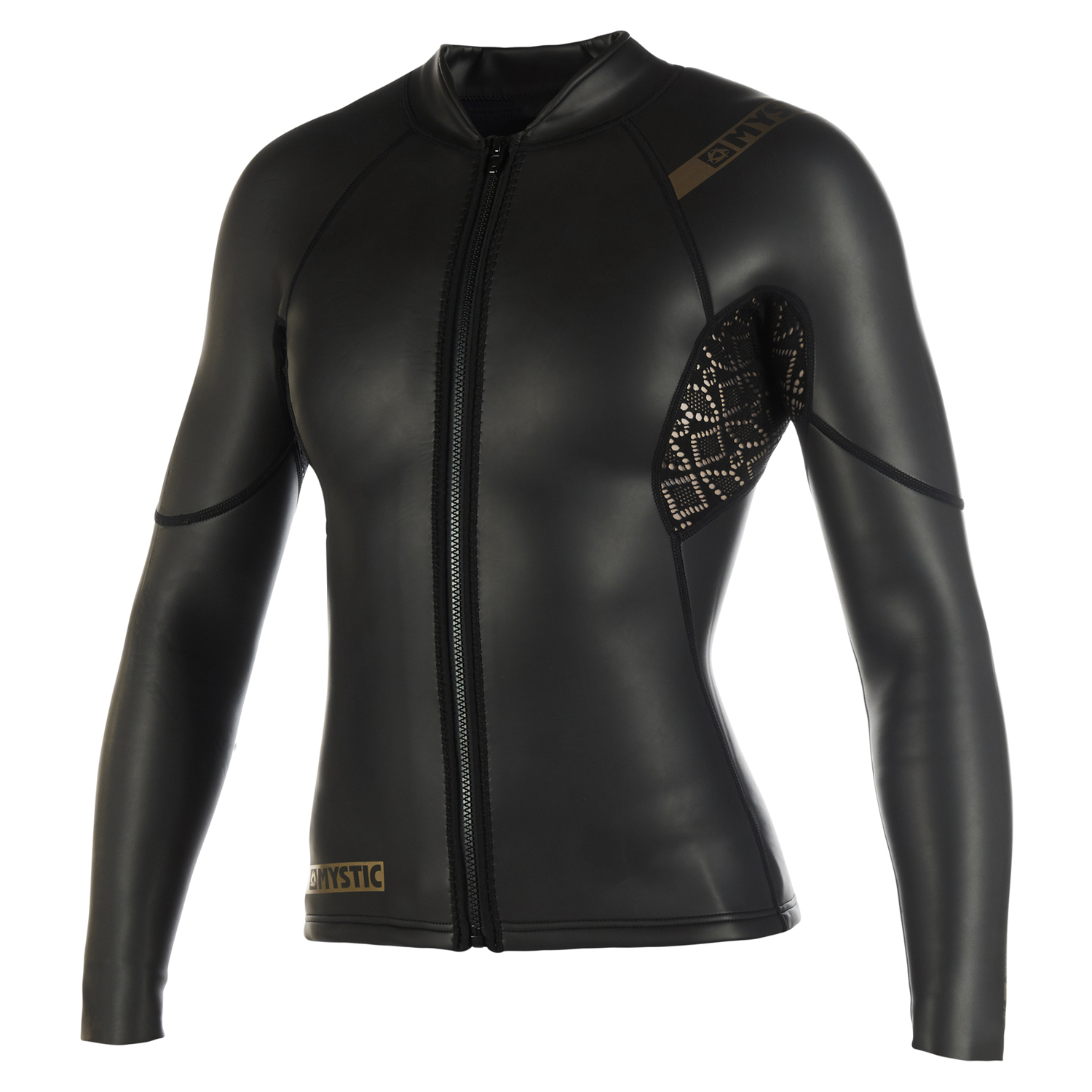 Mystic Veste En Néoprène À Manches Longues Pour Femmes Diva - Noir
