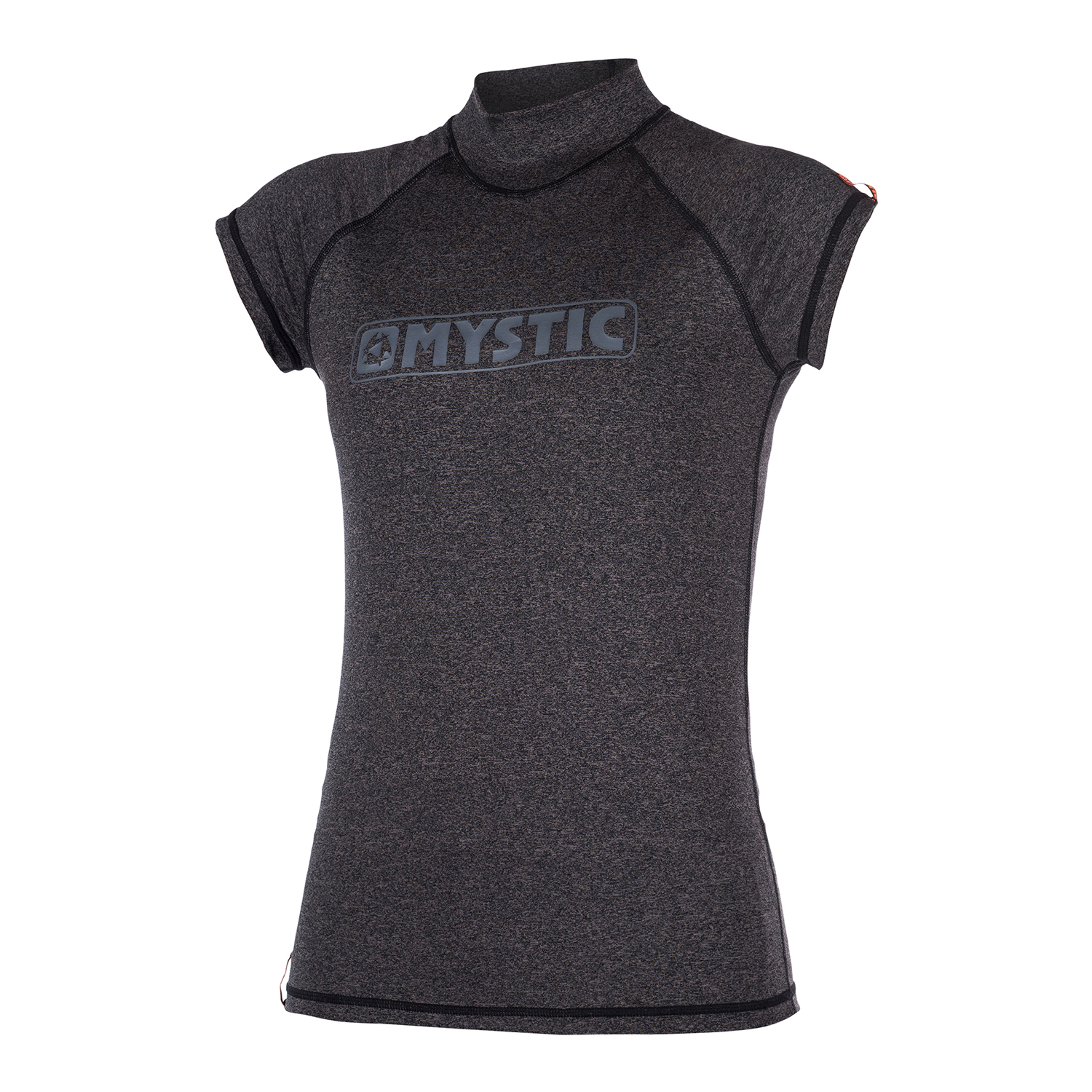 Mystic Femmes Star Shortsleeve Rash Vest - Noir