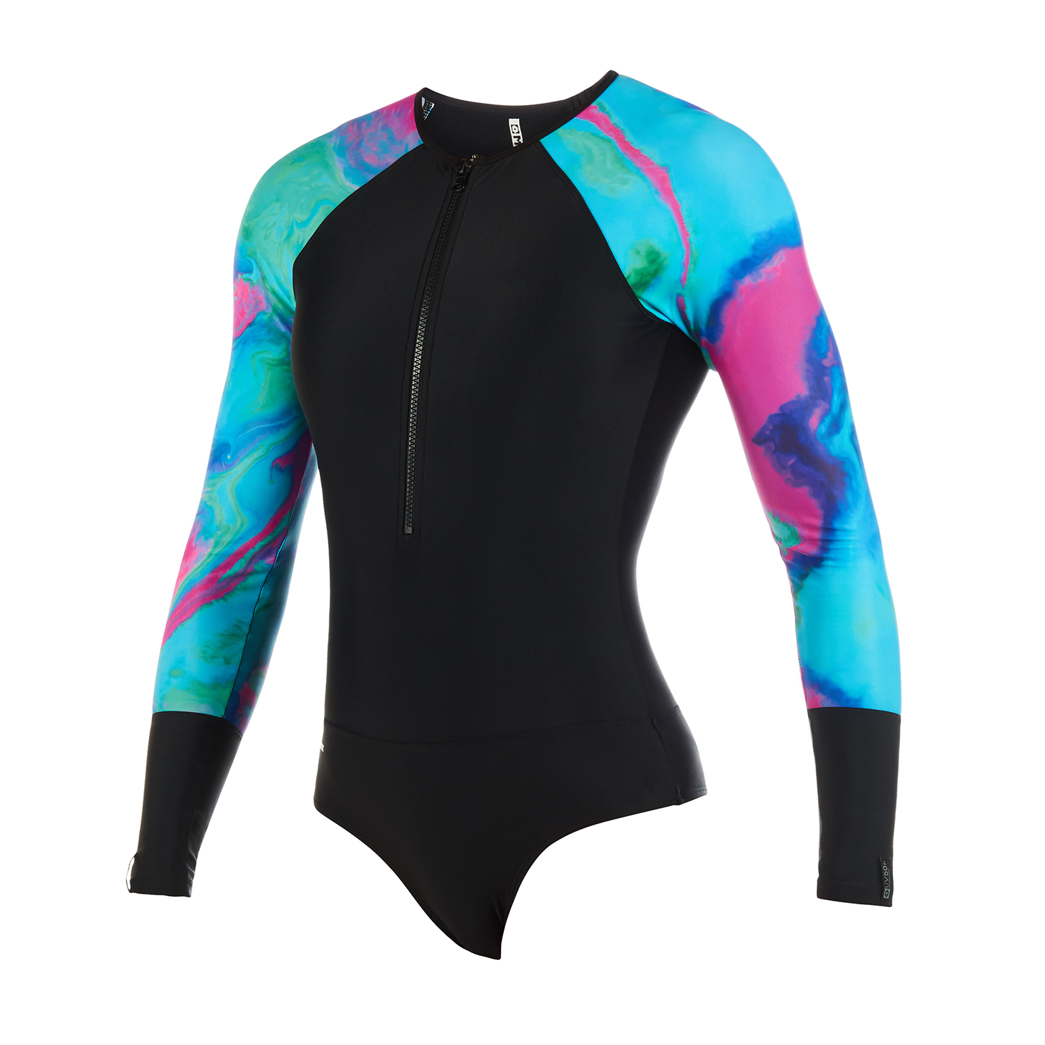 Mystic Womens Ébloui Longarm Lycra Rash Suit - Neuf