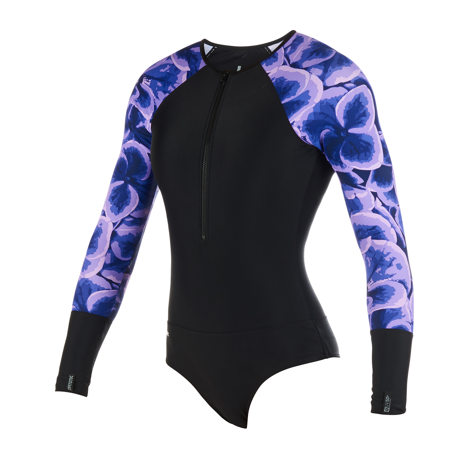 Mystic Womens Ébloui Longarm Lycra Rash Suit - Violet
