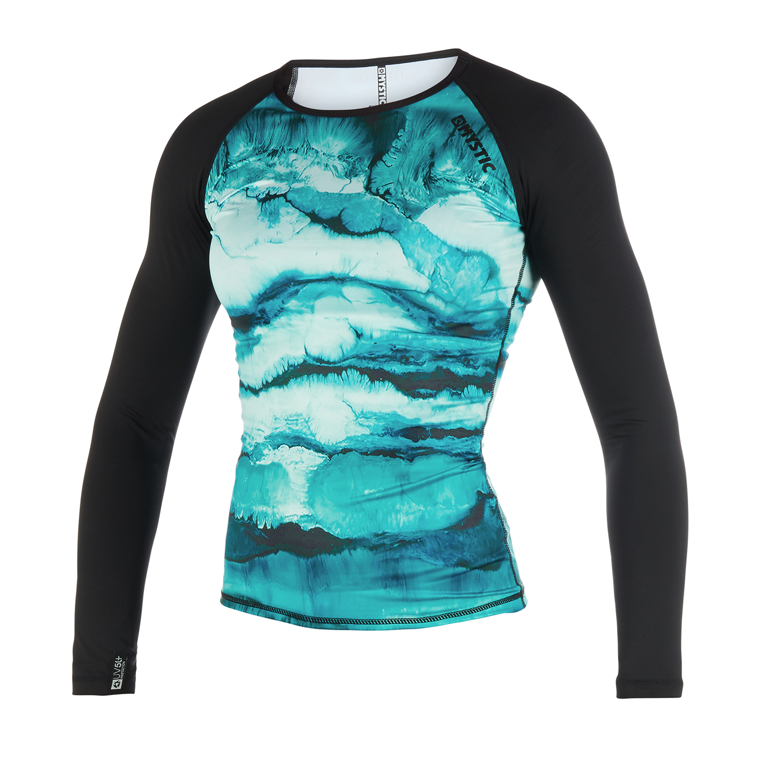 Mystic Womens Ébloui Longarm Shorty Rash Vest - Neuf