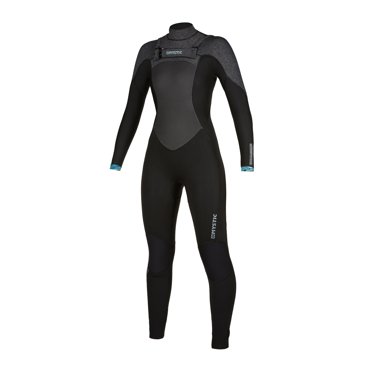 Combinaison Femme Mystic Gem Double 6/4 / 3Mm Fszip - Noir