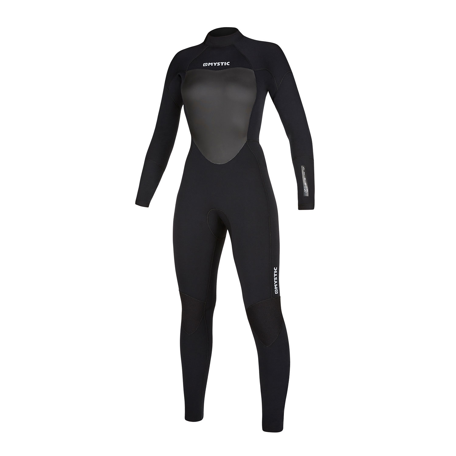 Combinaison Combinaison Mystic Star Pour Femmes 5 / 3Mm À Dos Zippé - Noir