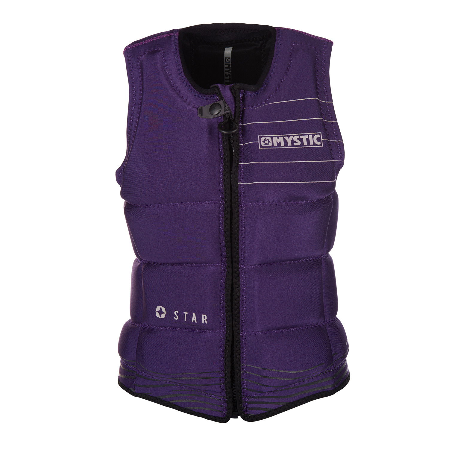 Mystic Débardeur Star-Zip Wake Impact Femme - Pourpre