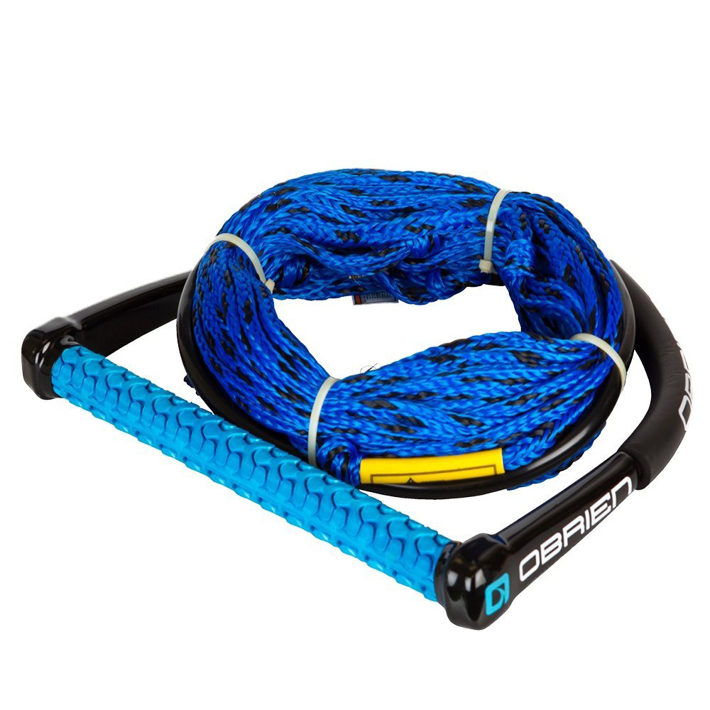 Obrien Corde Et Poignée Wakeboard 4 Sections - Bleu / Noir