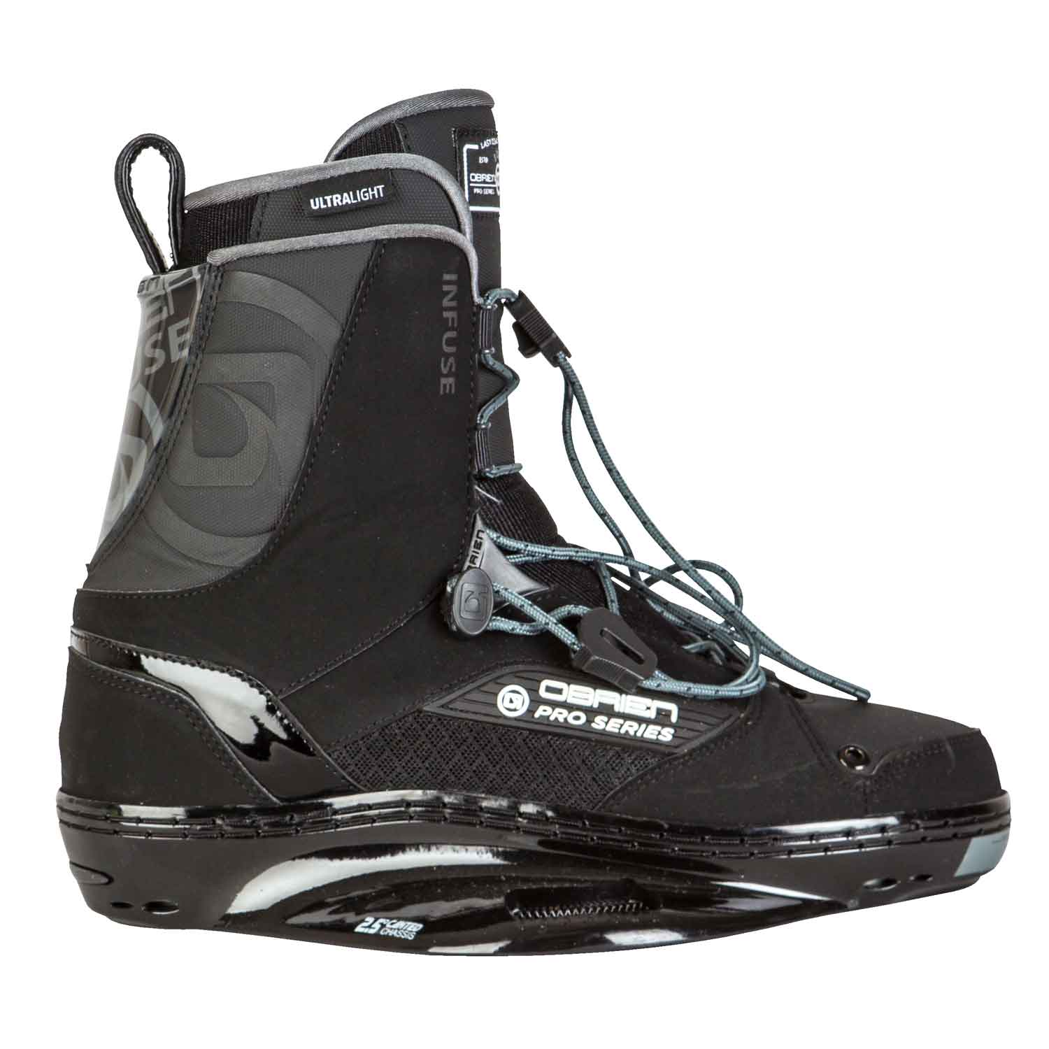 Fixations De Wakeboard Obrien Infuse Pro Series - Noir / Blanc